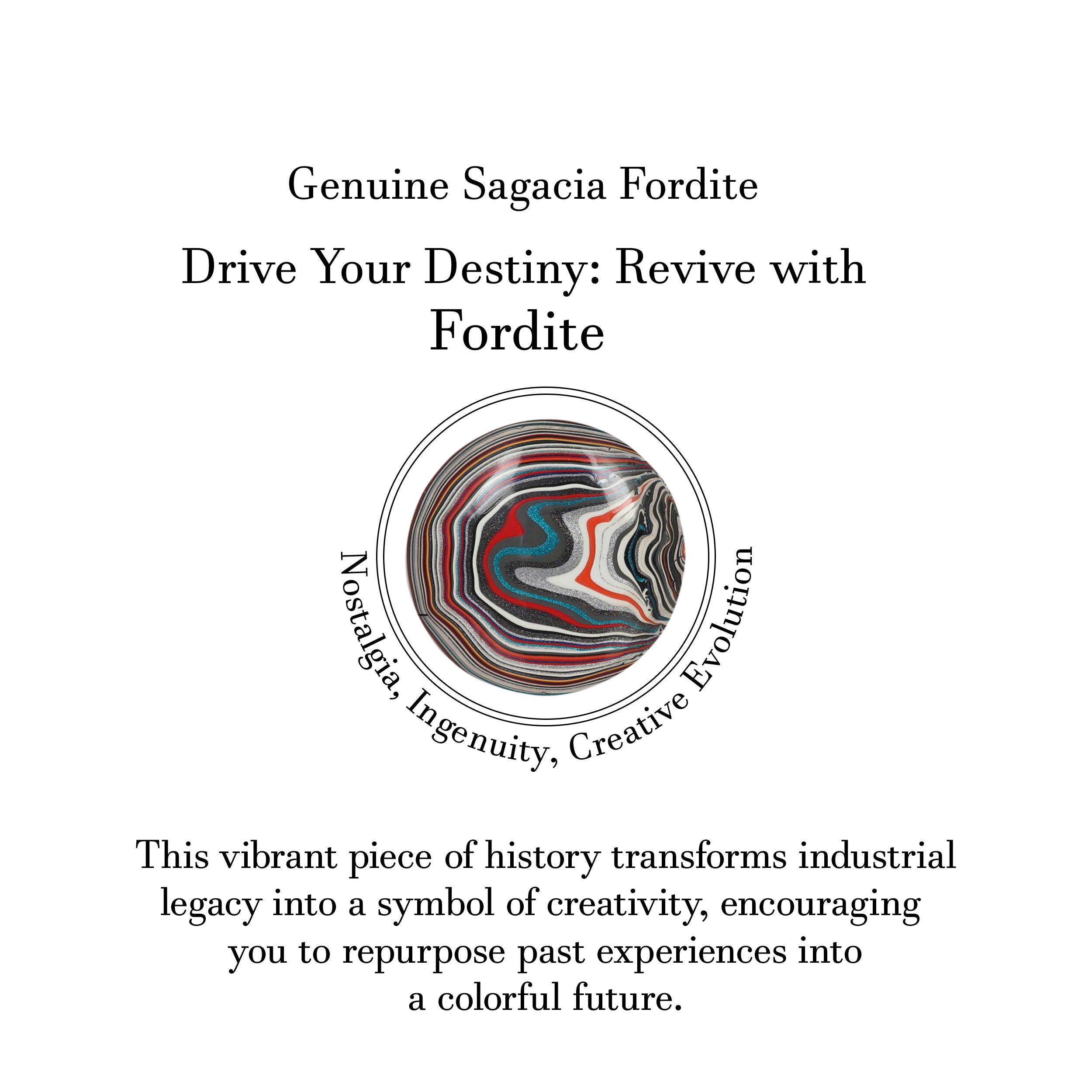 Fordite Pendant-(FRD-P-24.)