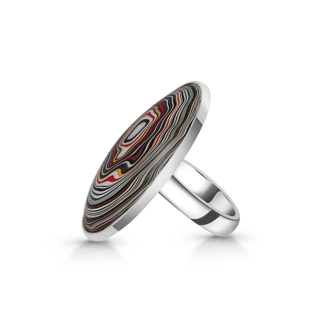 Fordite Adjustable Ring-(FRD-R-10.)