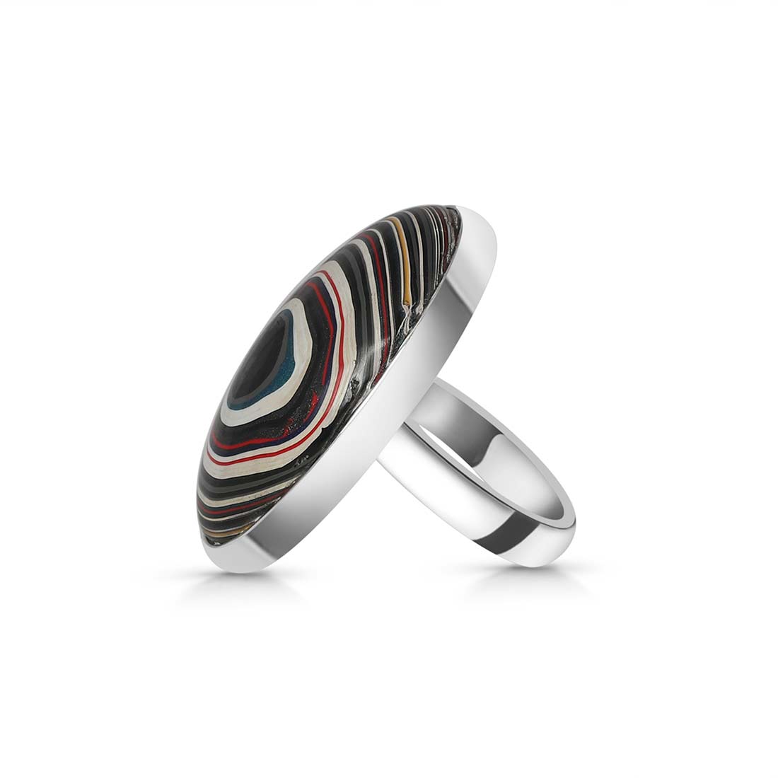 Fordite Adjustable Ring-(FRD-R-12.)