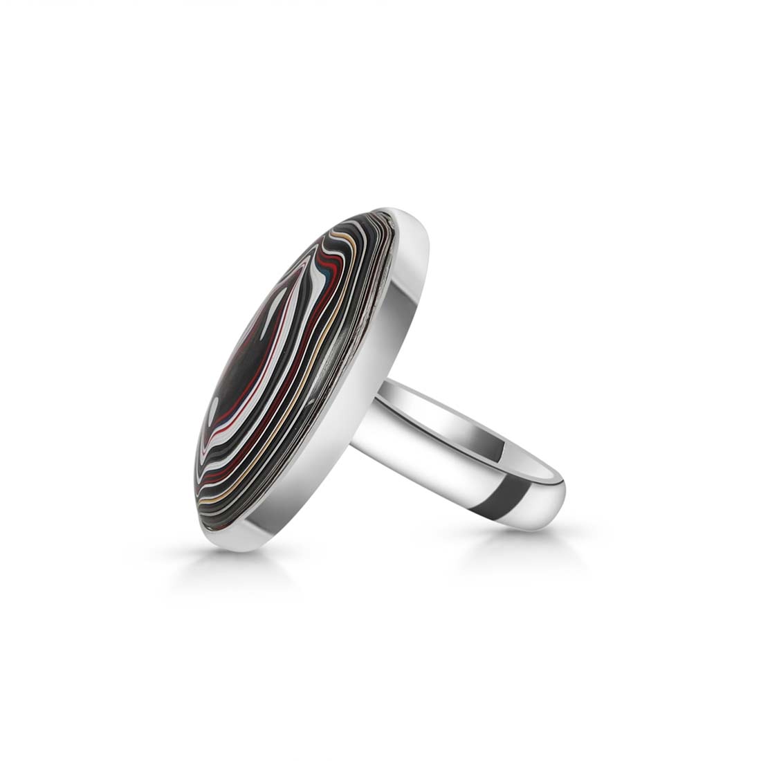 Fordite Adjustable Ring-(FRD-R-15.)
