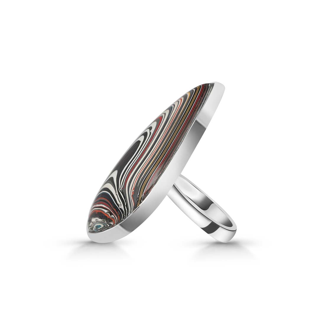 Fordite Adjustable Ring-(FRD-R-2.)