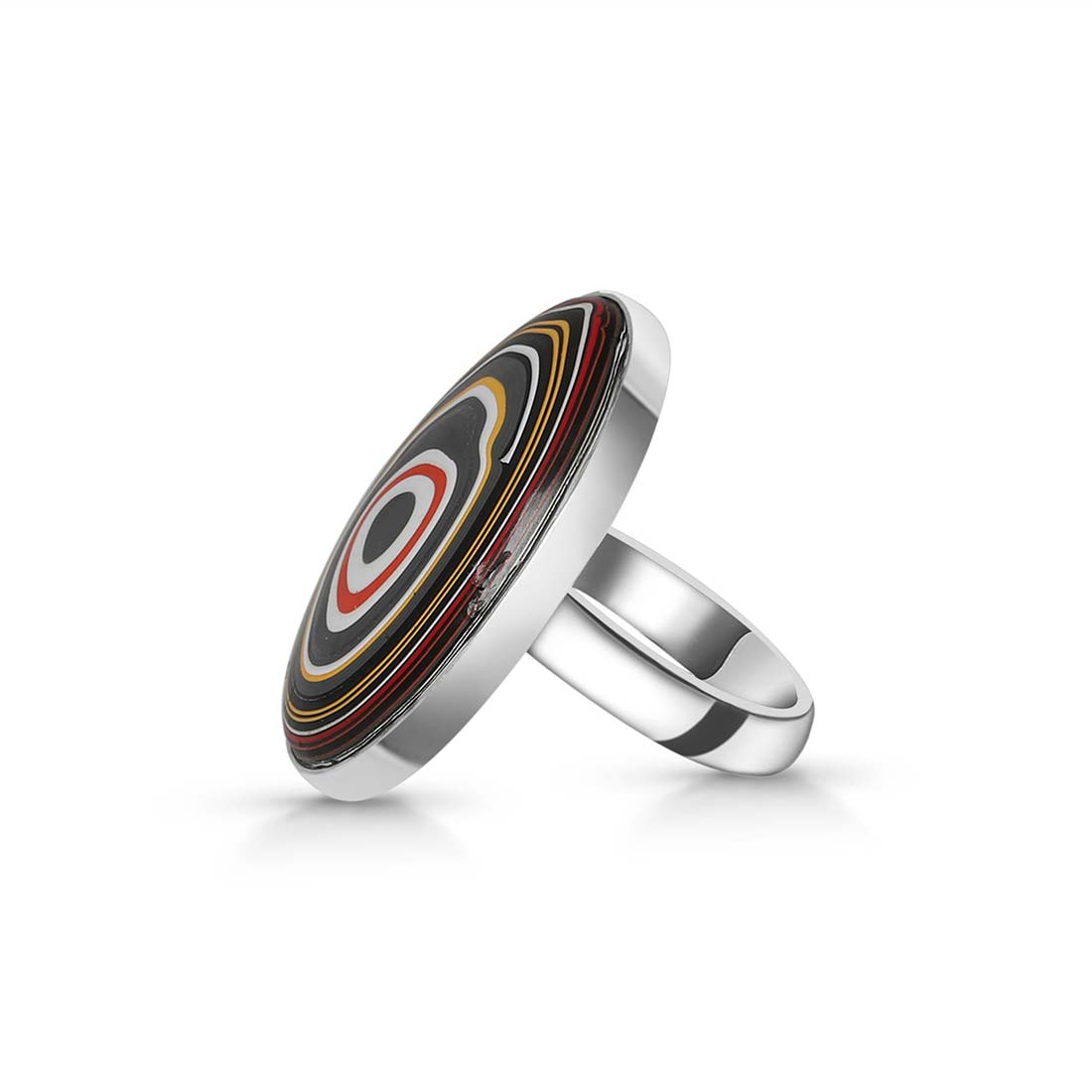 Fordite Adjustable Ring-(FRD-R-26.)