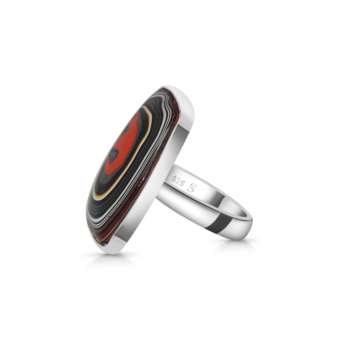 Fordite Adjustable Ring-(FRD-R-27.)