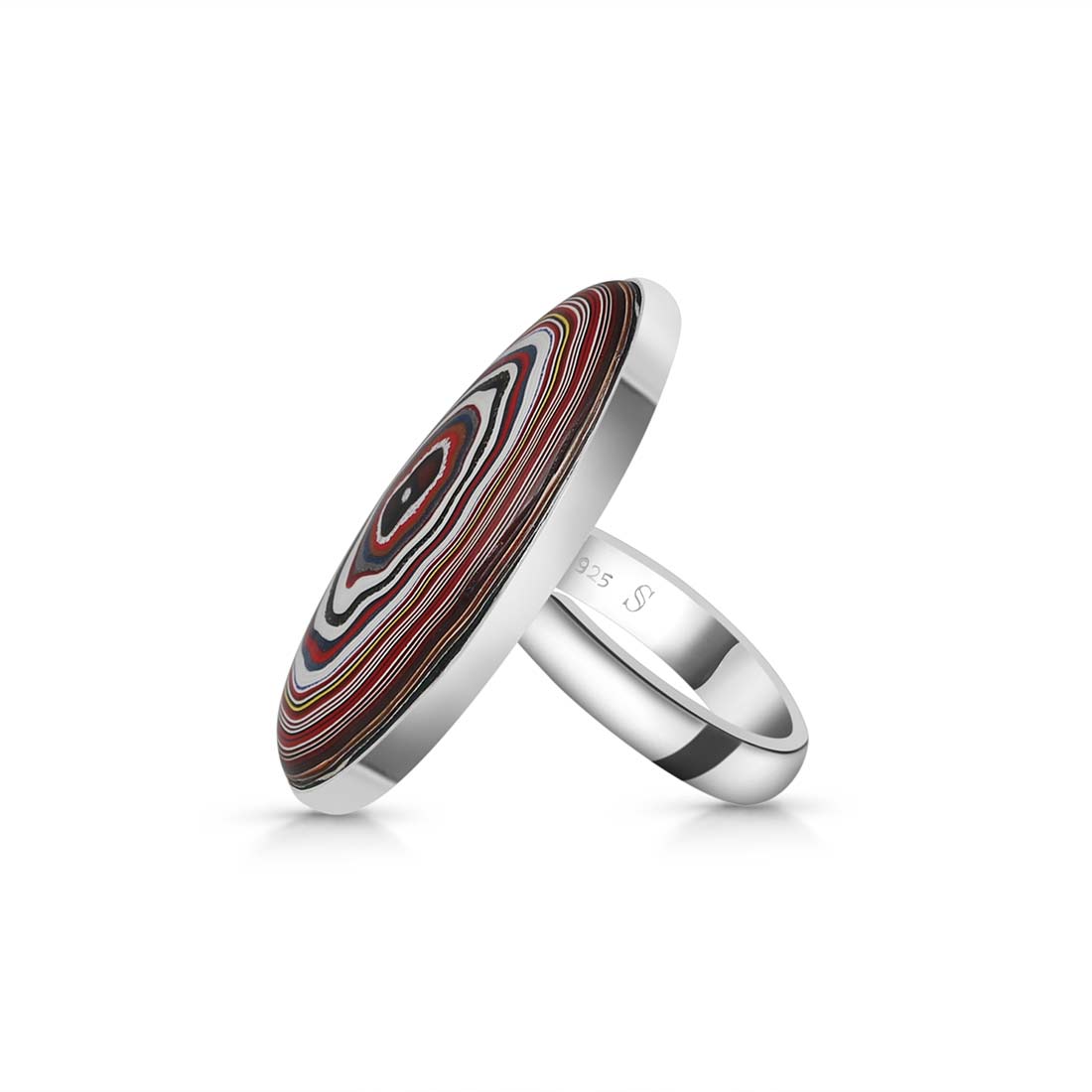 Fordite Adjustable Ring-(FRD-R-31.)