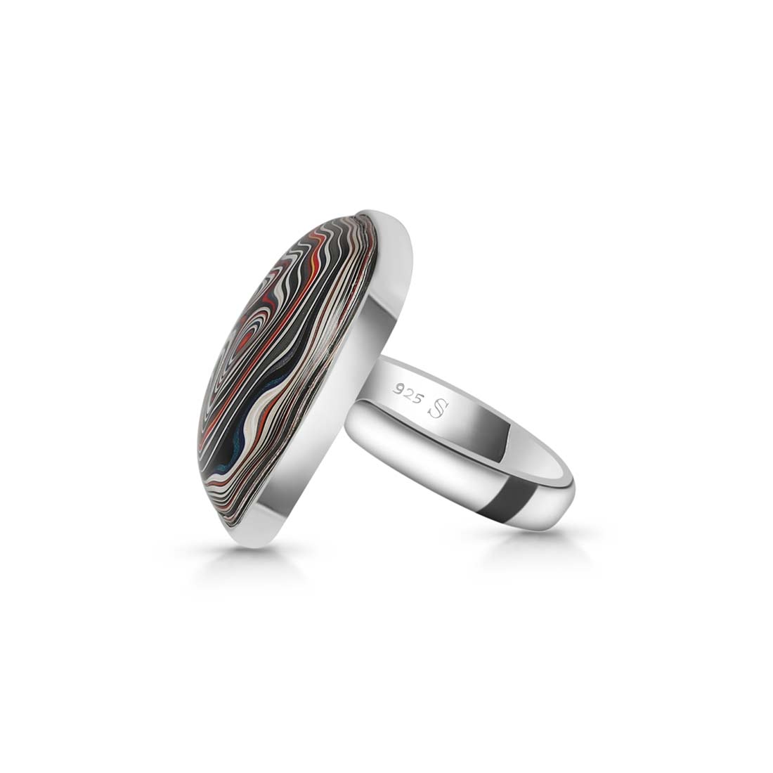 Fordite Adjustable Ring-(FRD-R-32.)
