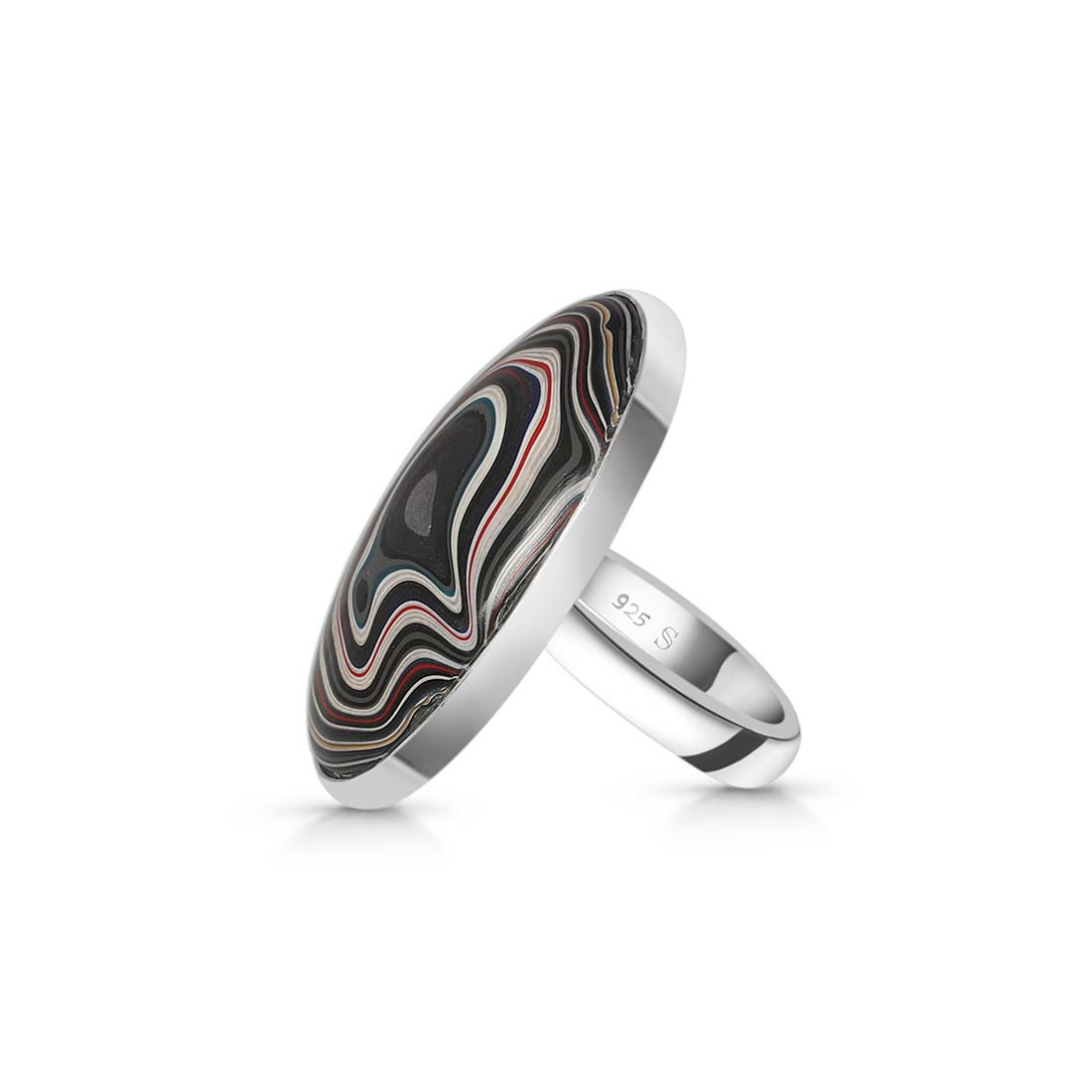Fordite Adjustable Ring-(FRD-R-33.)