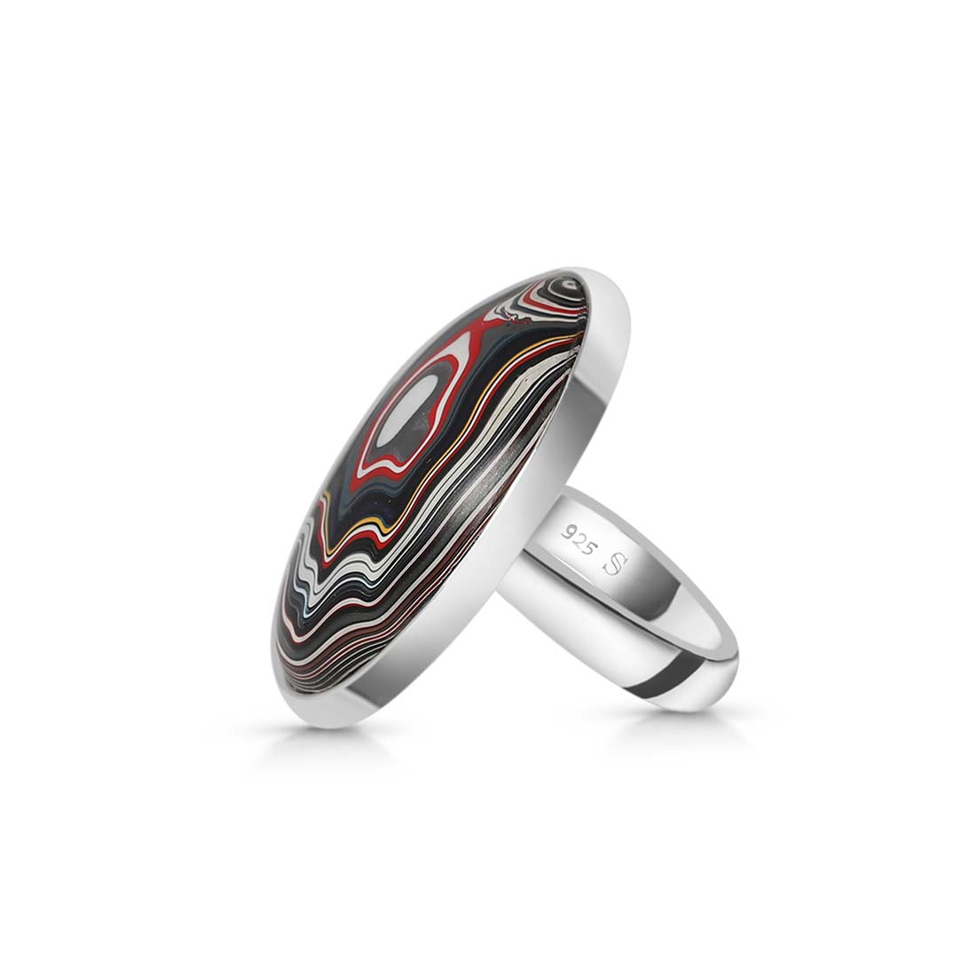 Fordite Adjustable Ring-(FRD-R-34.)