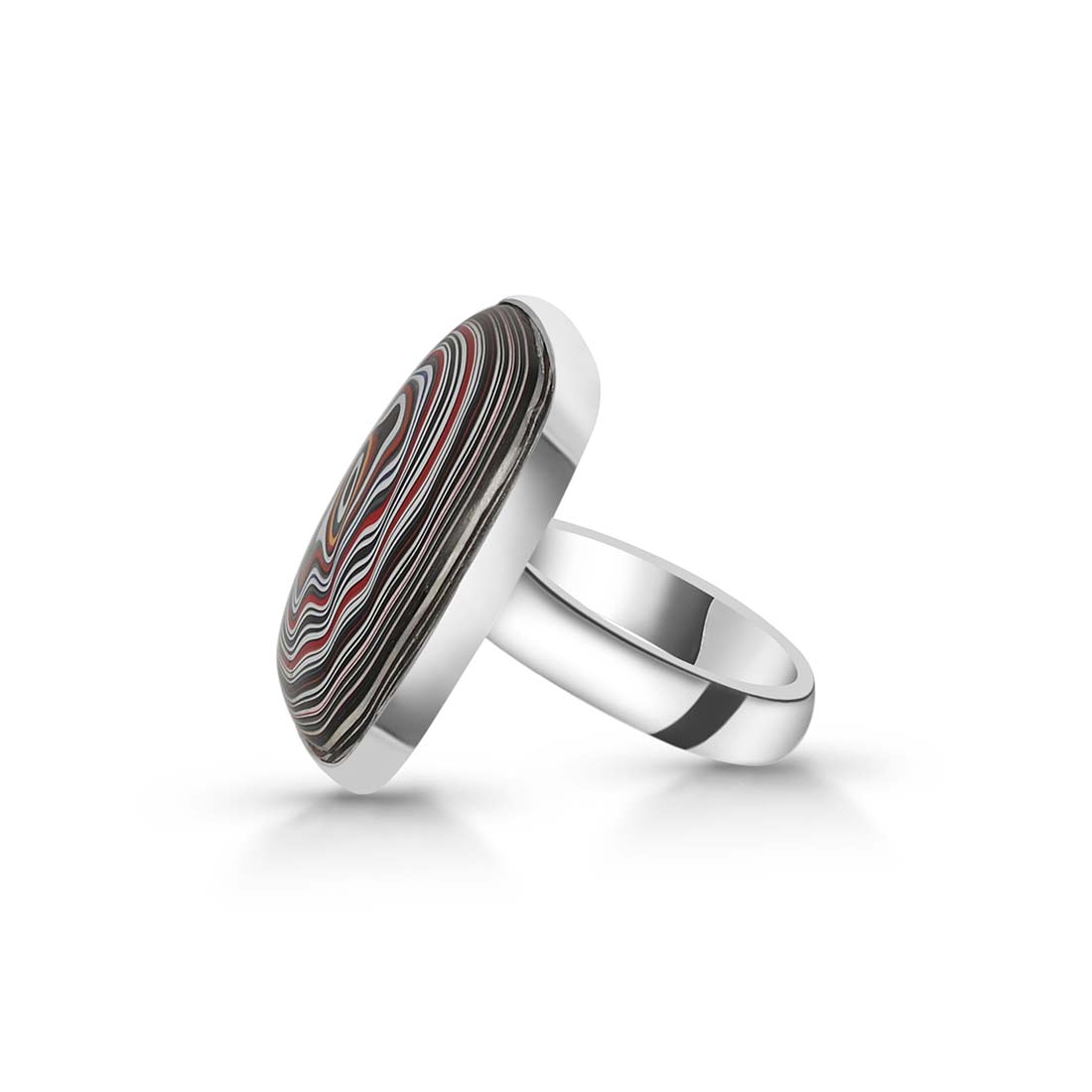 Fordite Adjustable Ring-(FRD-R-35.)