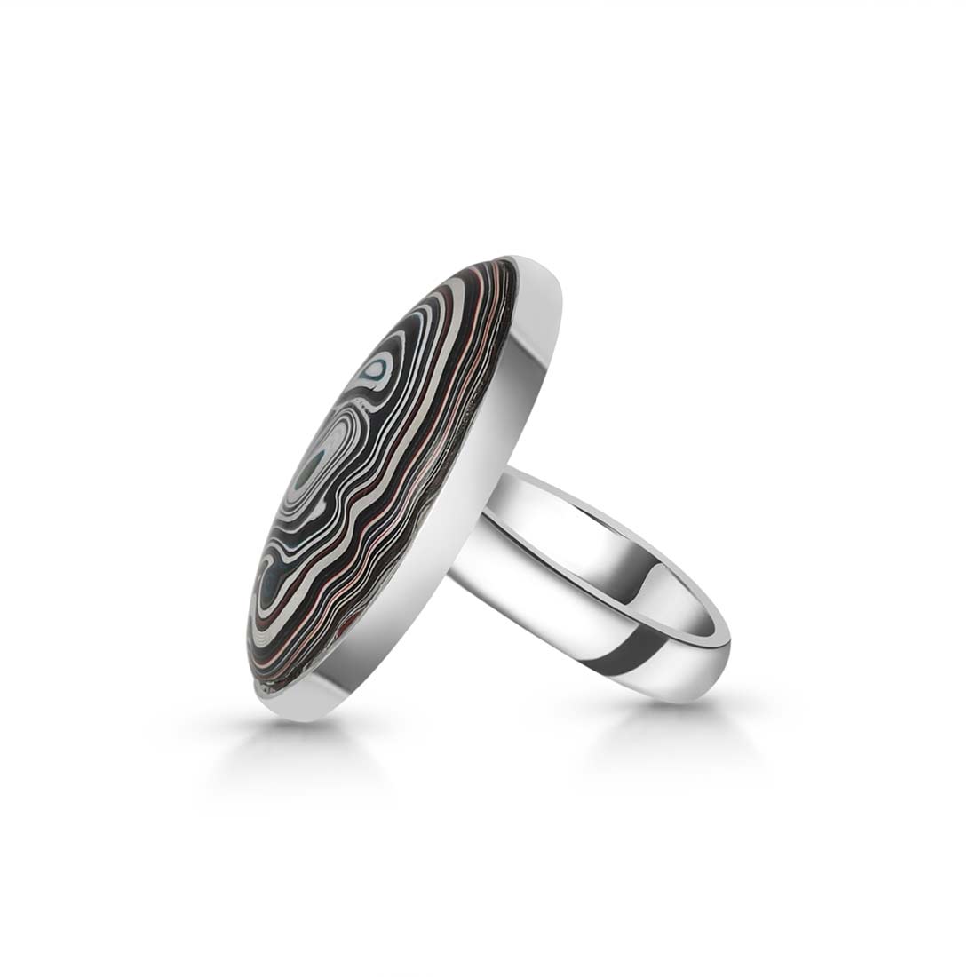 Fordite Adjustable Ring-(FRD-R-36.)