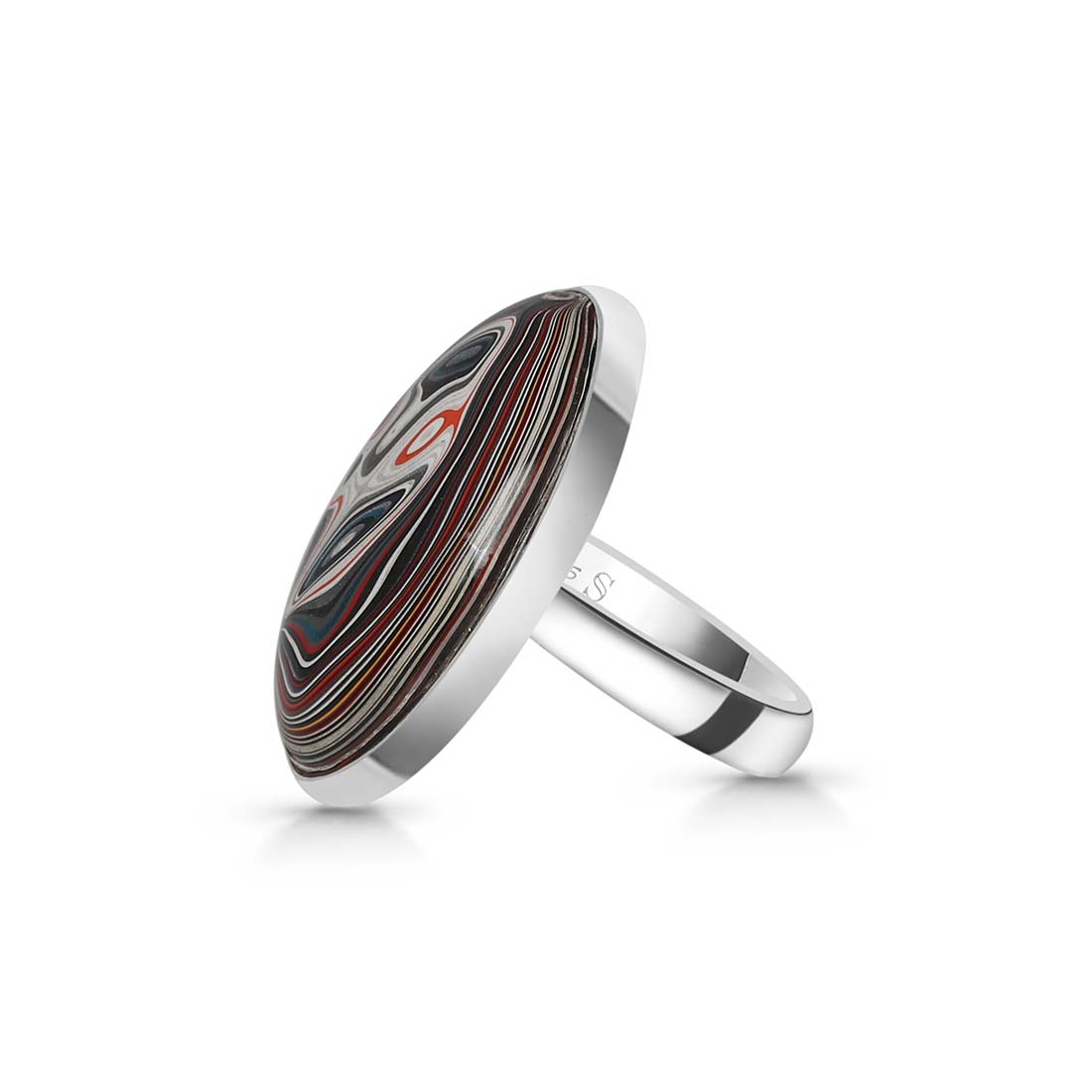 Fordite Adjustable Ring-(FRD-R-6.)