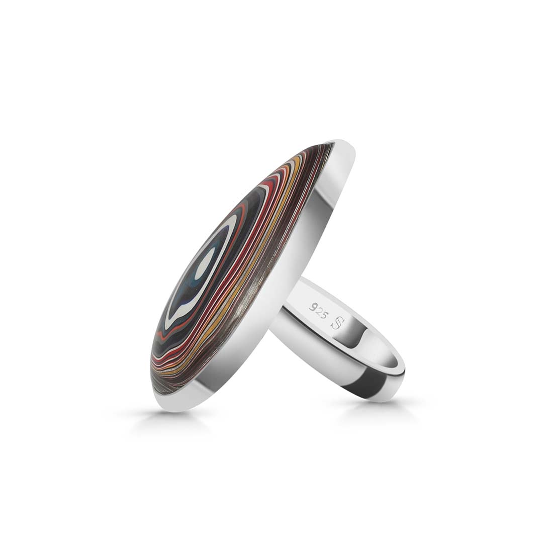 Fordite Adjustable Ring-(FRD-R-7.)