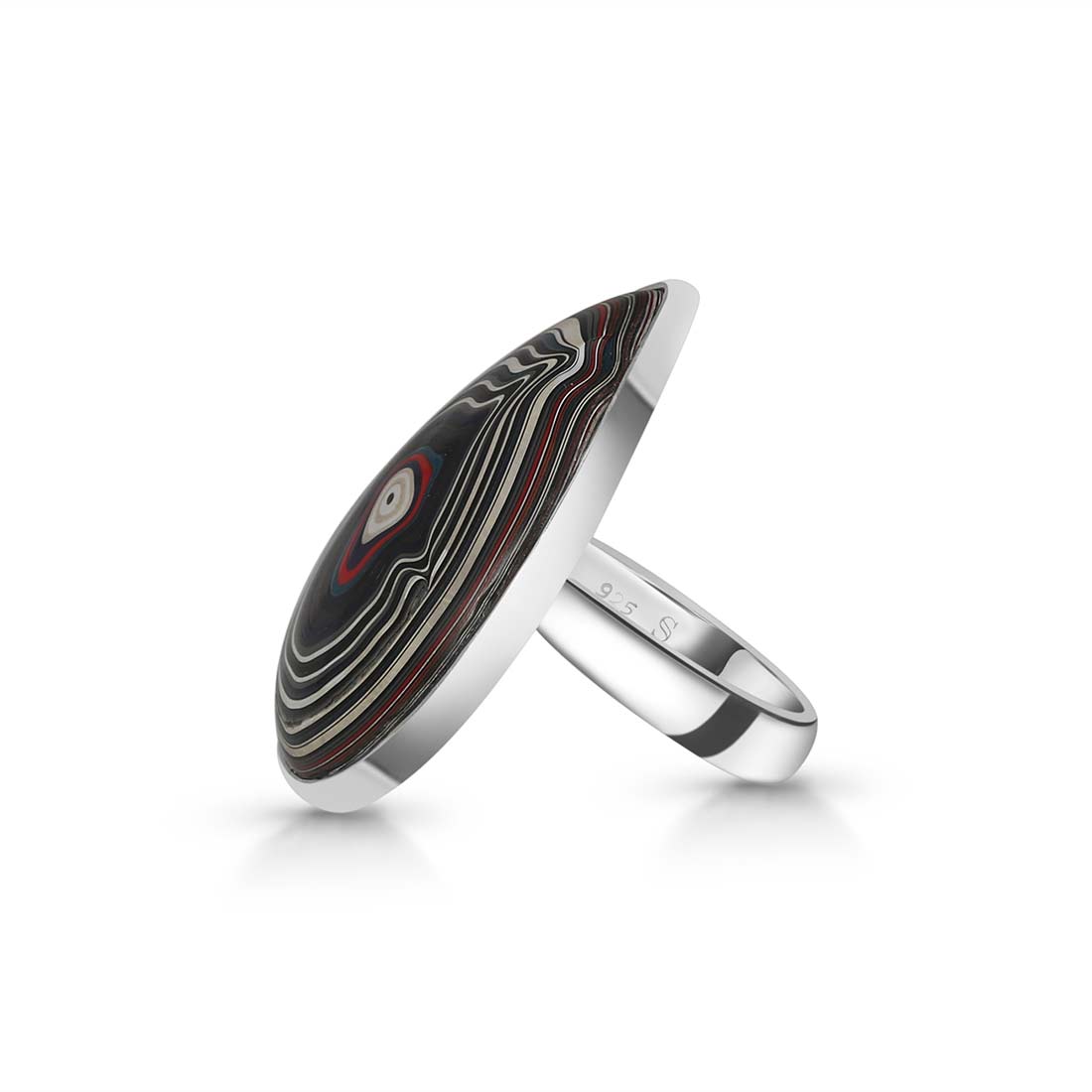 Fordite Adjustable Ring-(FRD-R-8.)