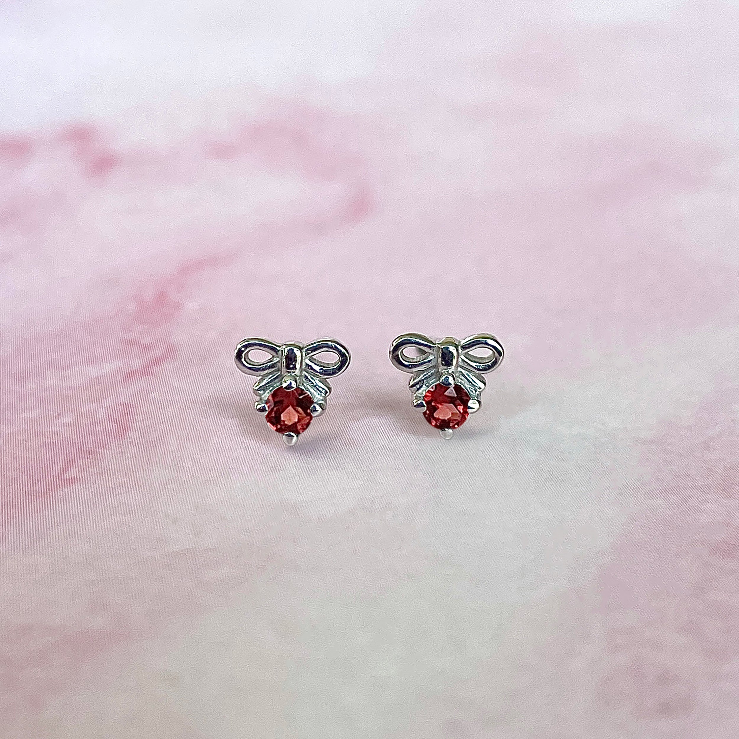 Garnet Earring-(GAR-SE-1794.)