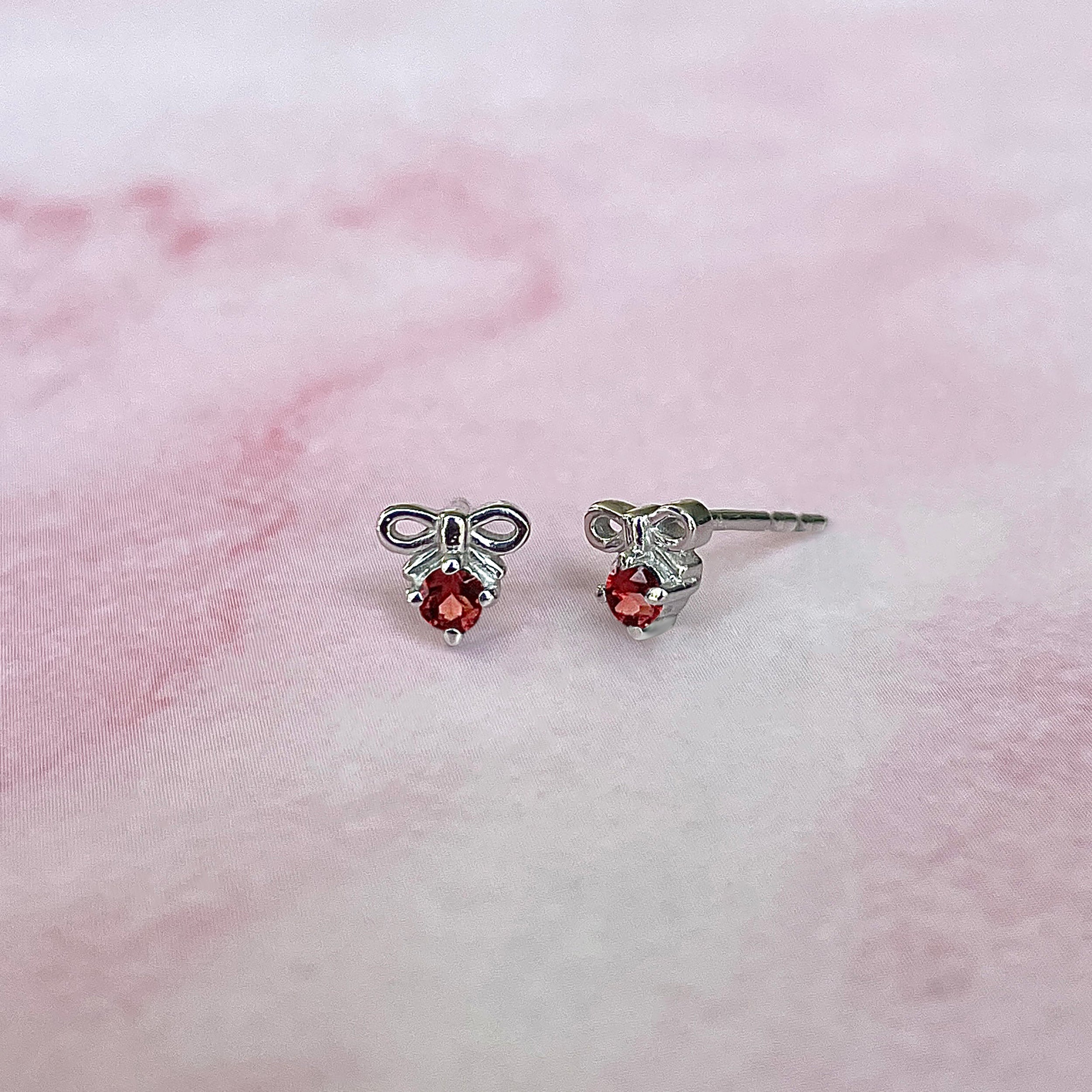 Garnet Earring-(GAR-SE-1794.)