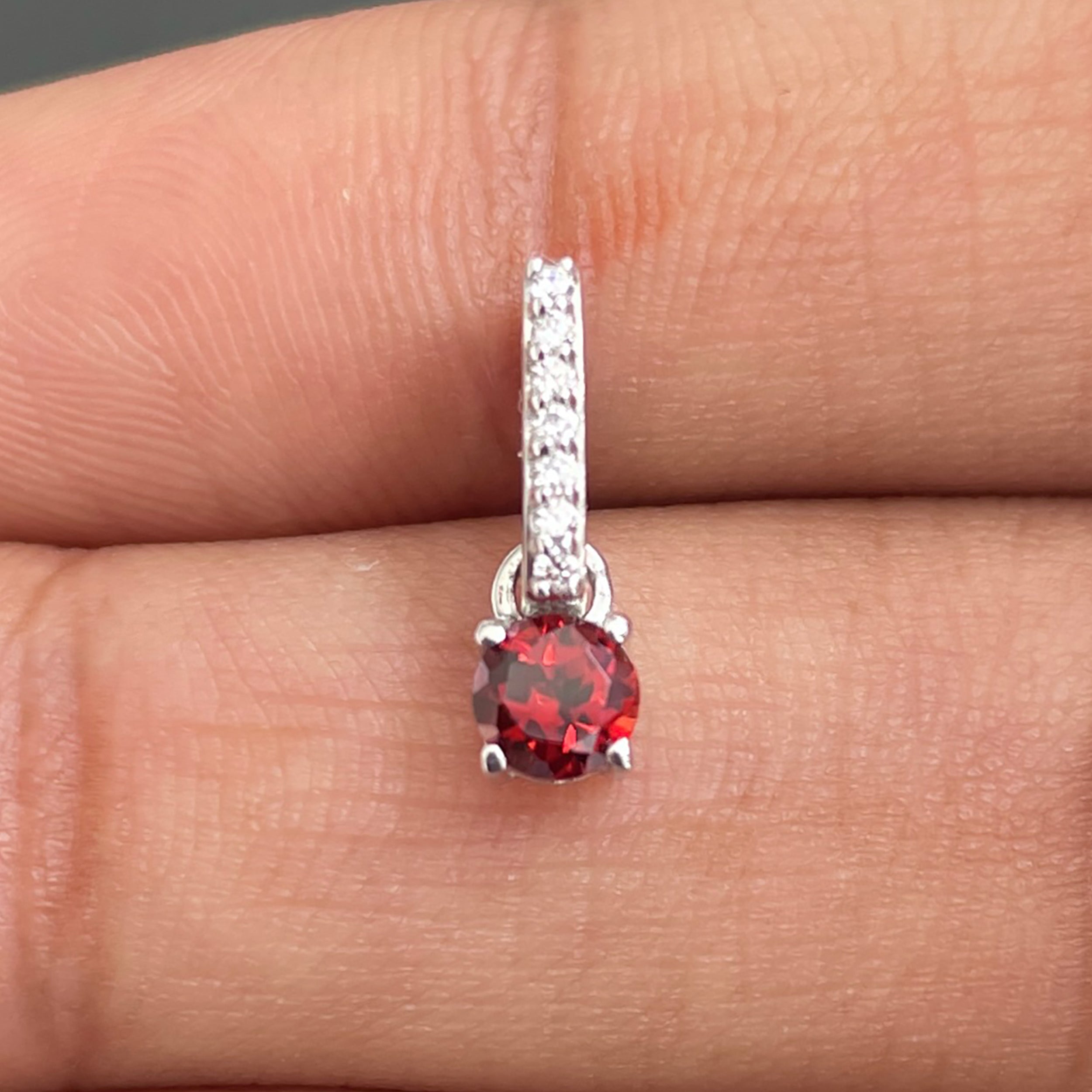 Garnet Pendant-(GAR-SP-1166.)