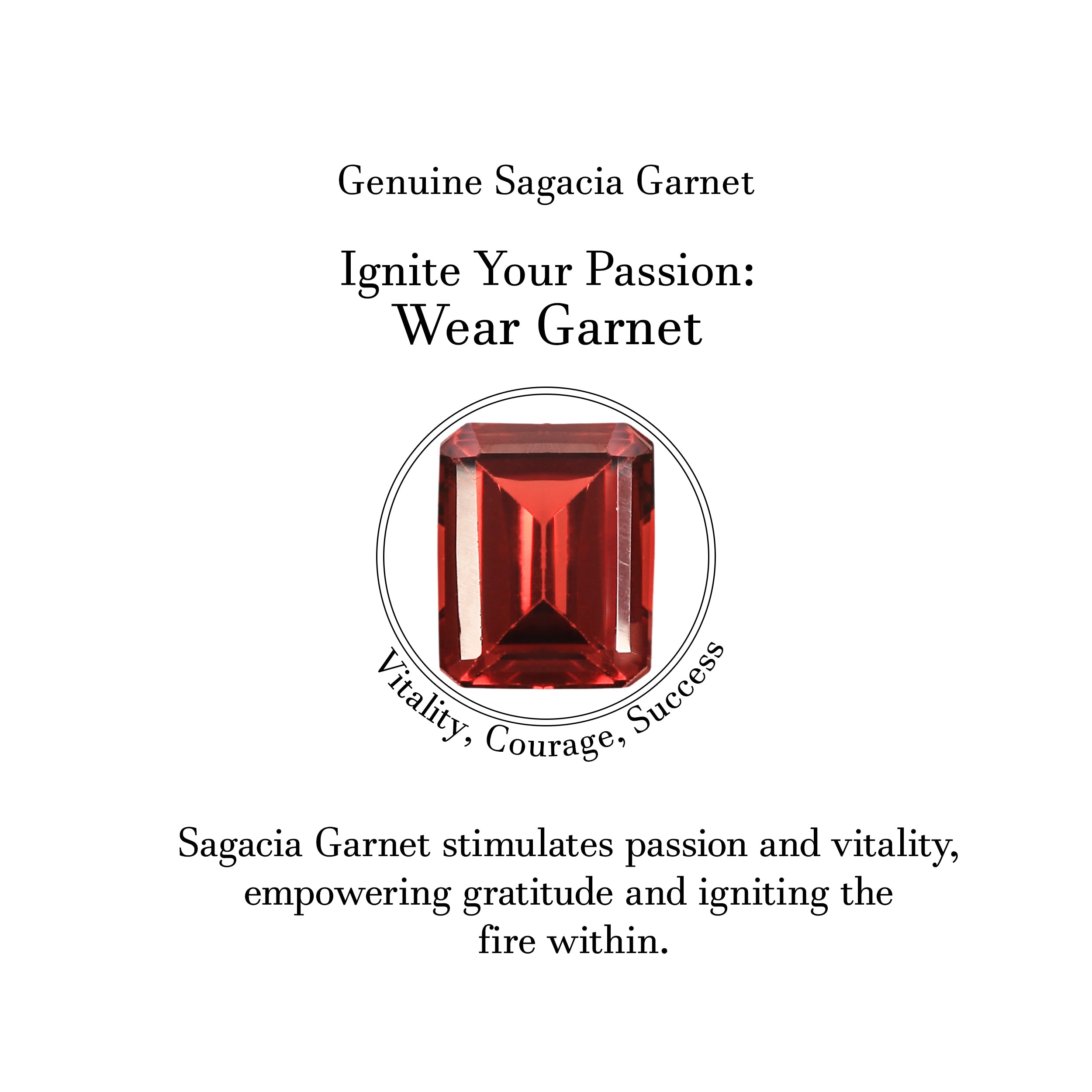 Garnet Ring-(GAR-SR-2187.)