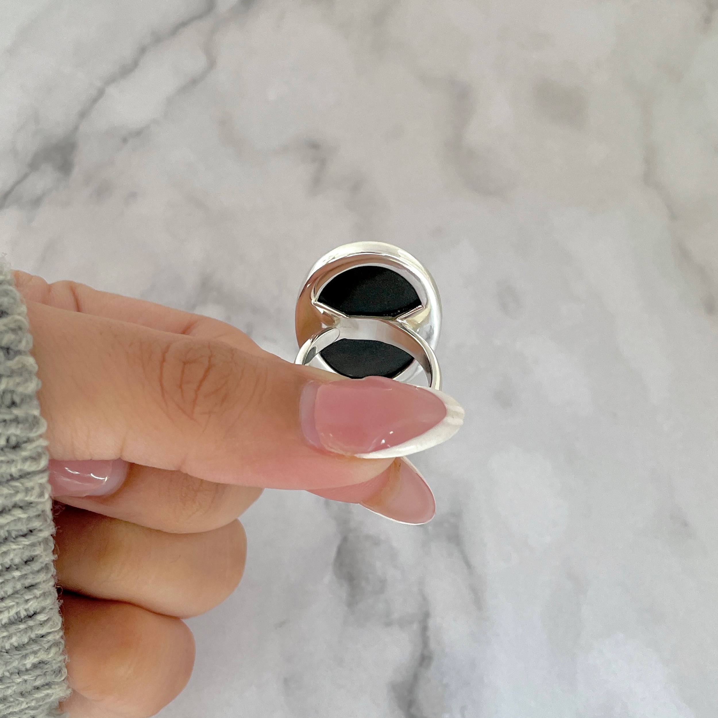 Gold Obsidian Ring-(GDO-R-23.)