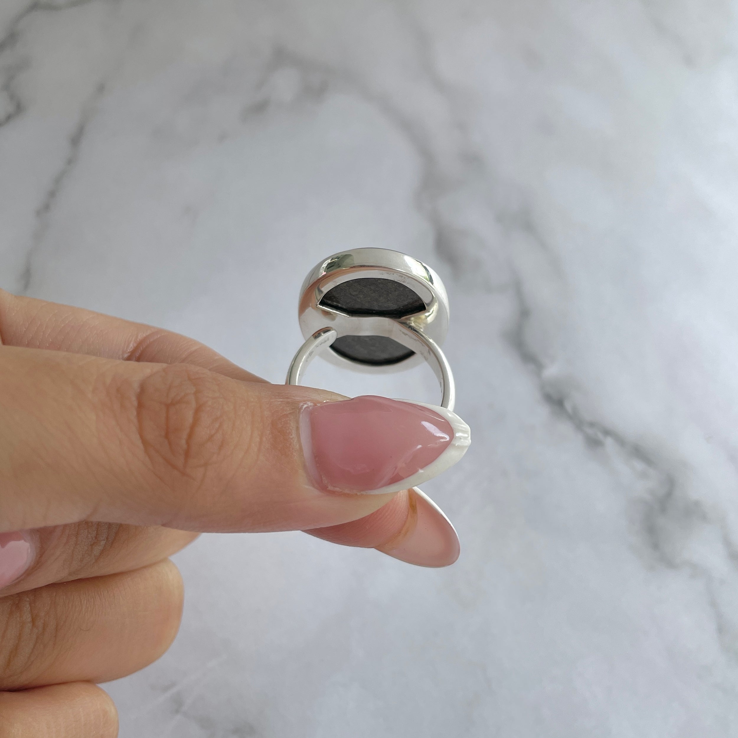 Gold Obsidian Ring-(GDO-R-29.)