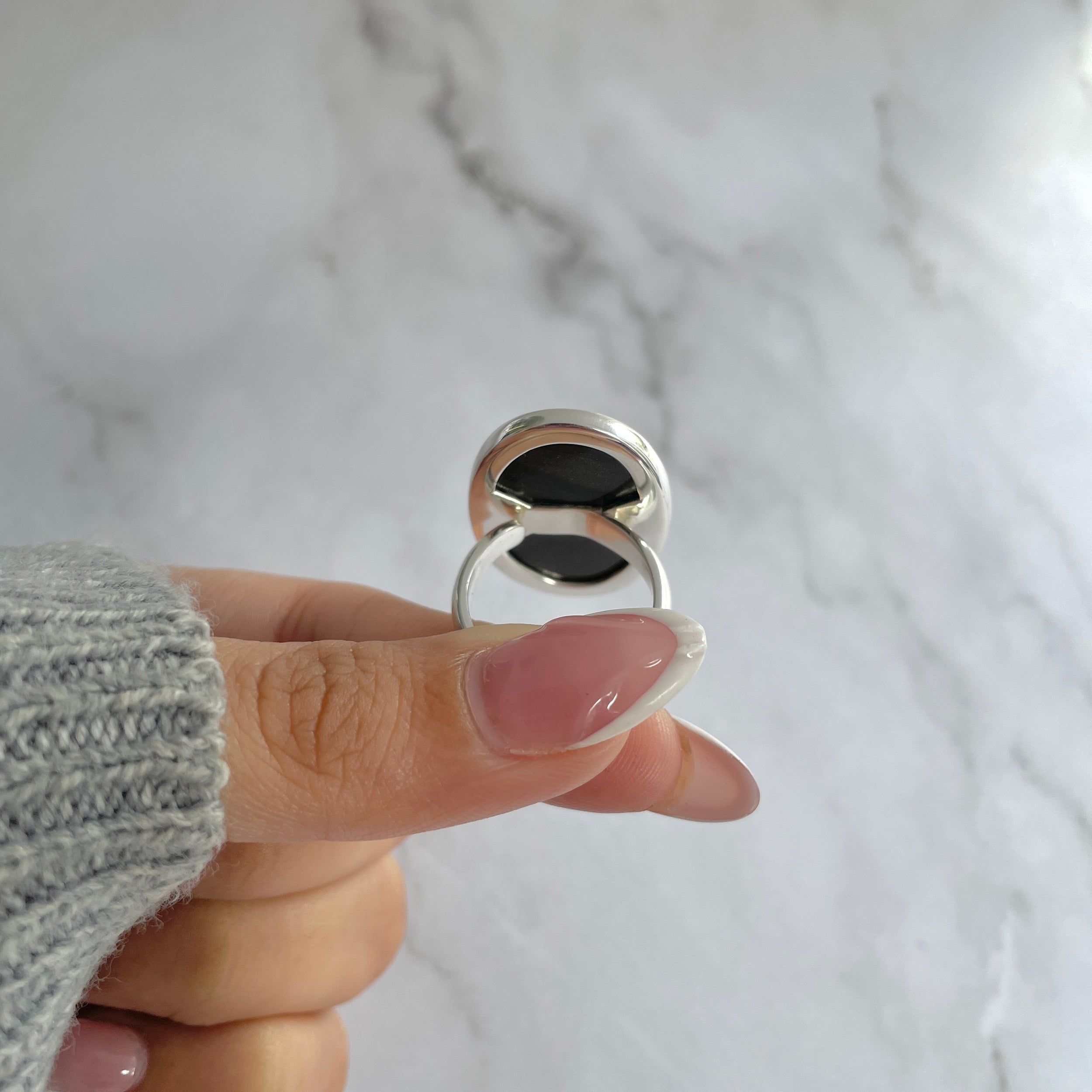 Gold Obsidian Ring-(GDO-R-7.)