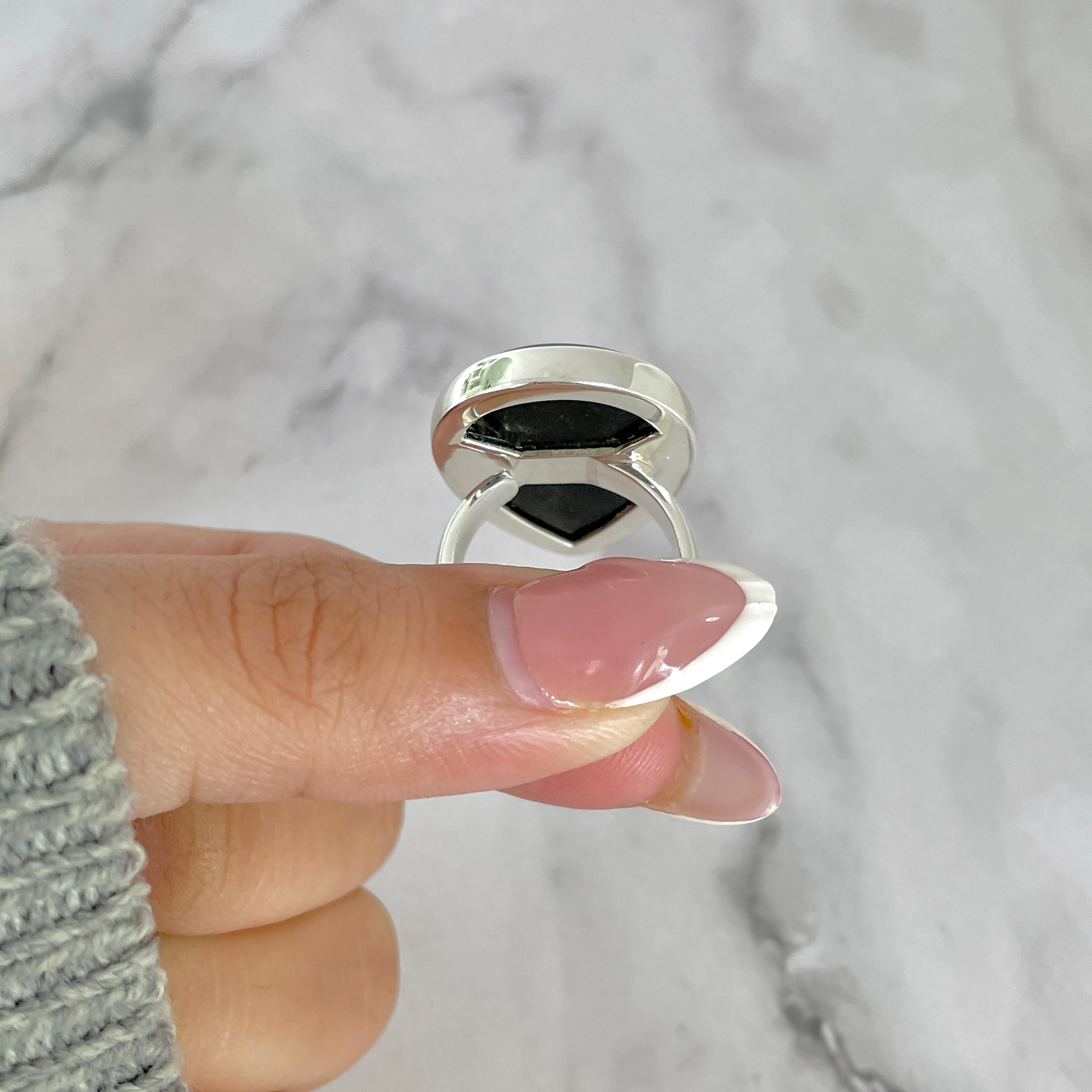 Gold Obsidian Ring-(GDO-R-9.)