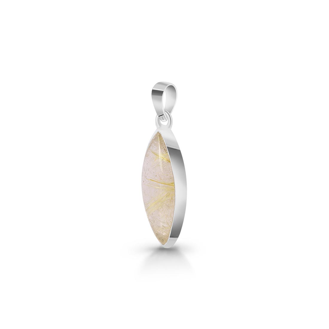 Golden Rutile Pendant-(GDR-P-14.)