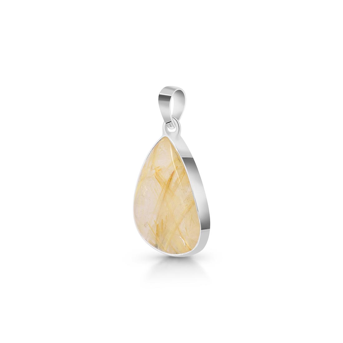 Golden Rutile Pendant-(GDR-P-22.)