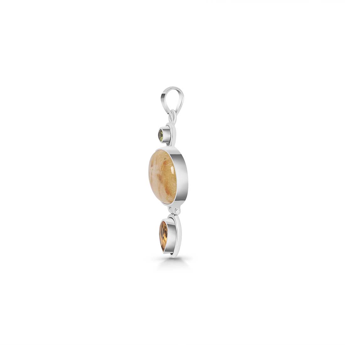 Golden Rutile Pendant-(GDR-P-30.)