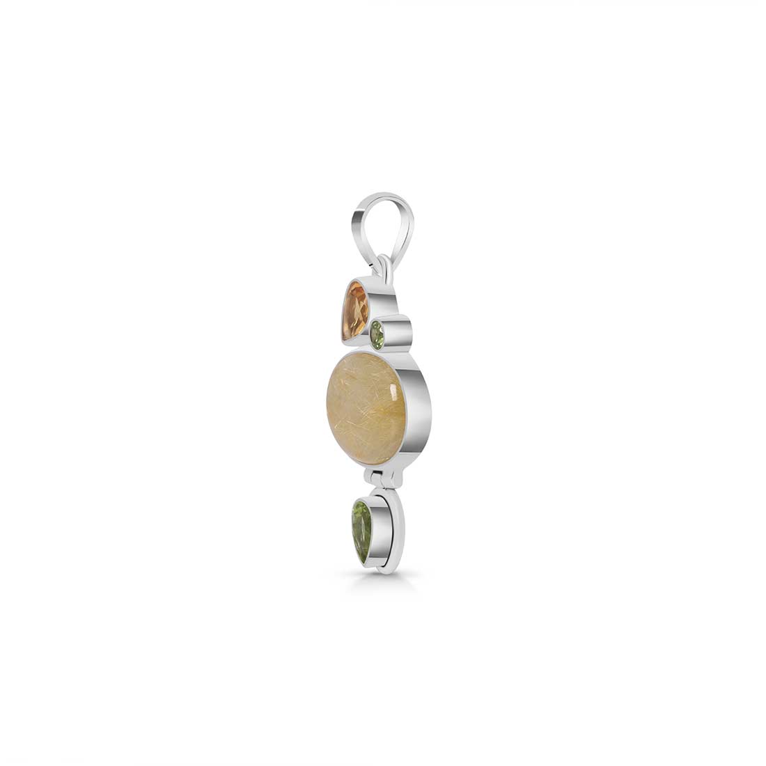 Golden Rutile Pendant-(GDR-P-34.)