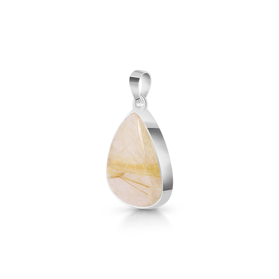 Golden Rutile Pendant-(GDR-P-7.)