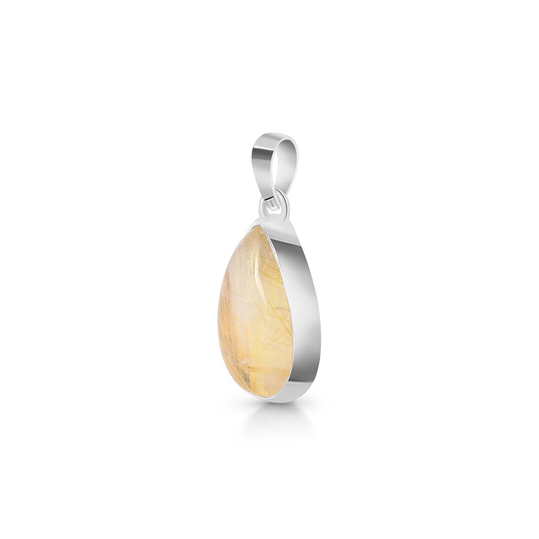 Golden Rutile Pendant-(GDR-P-9.)