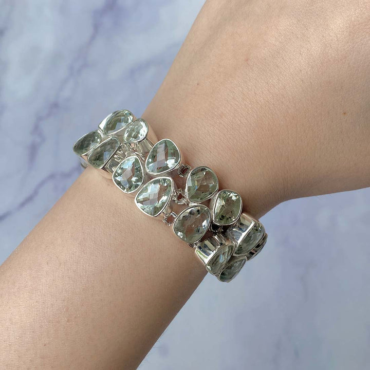 Green Amethyst Bracelet
