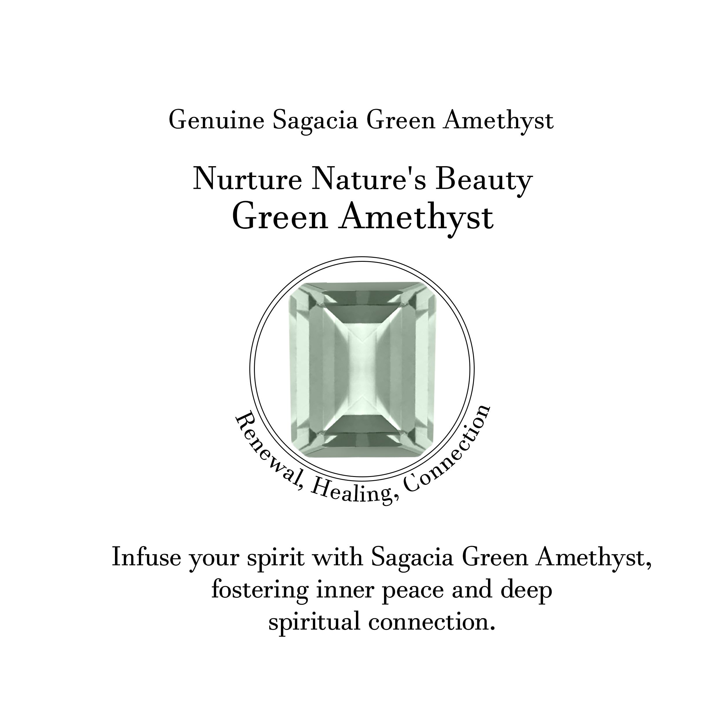 Green Amethyst Ring-(GRA-SR-250.)