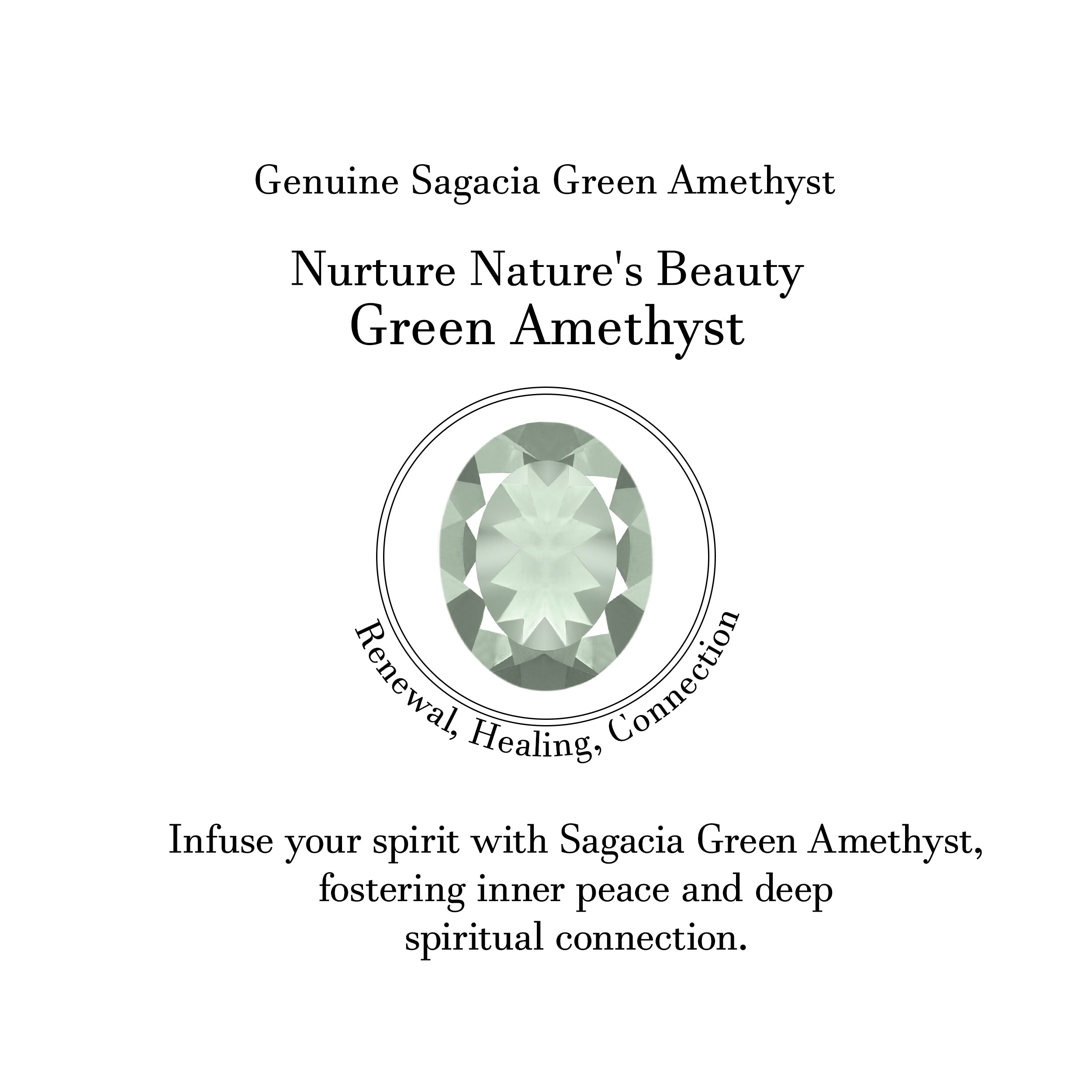 Green Amethyst Ring-(GRA-SR-1897.)