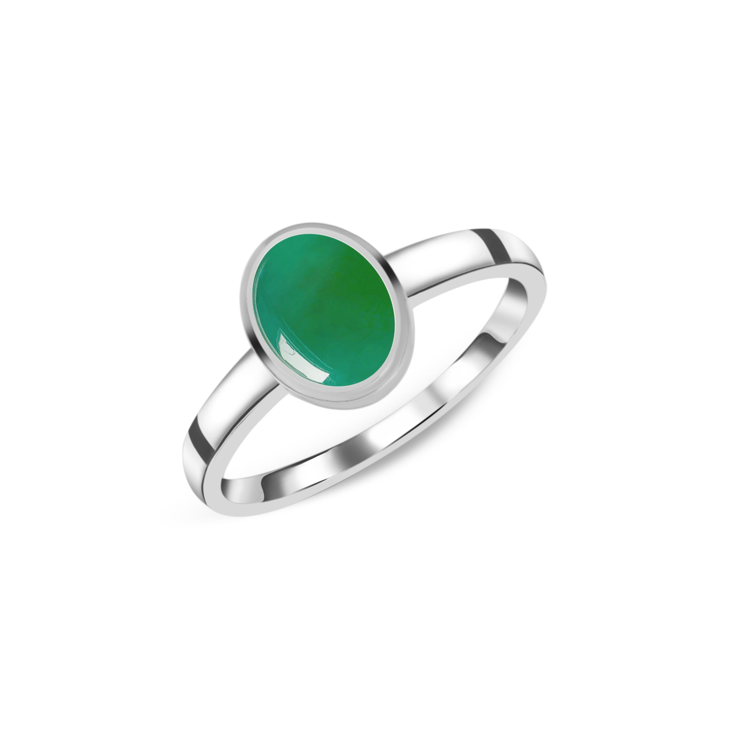 Green Onyx Ring-(GRO-SR-2513.)