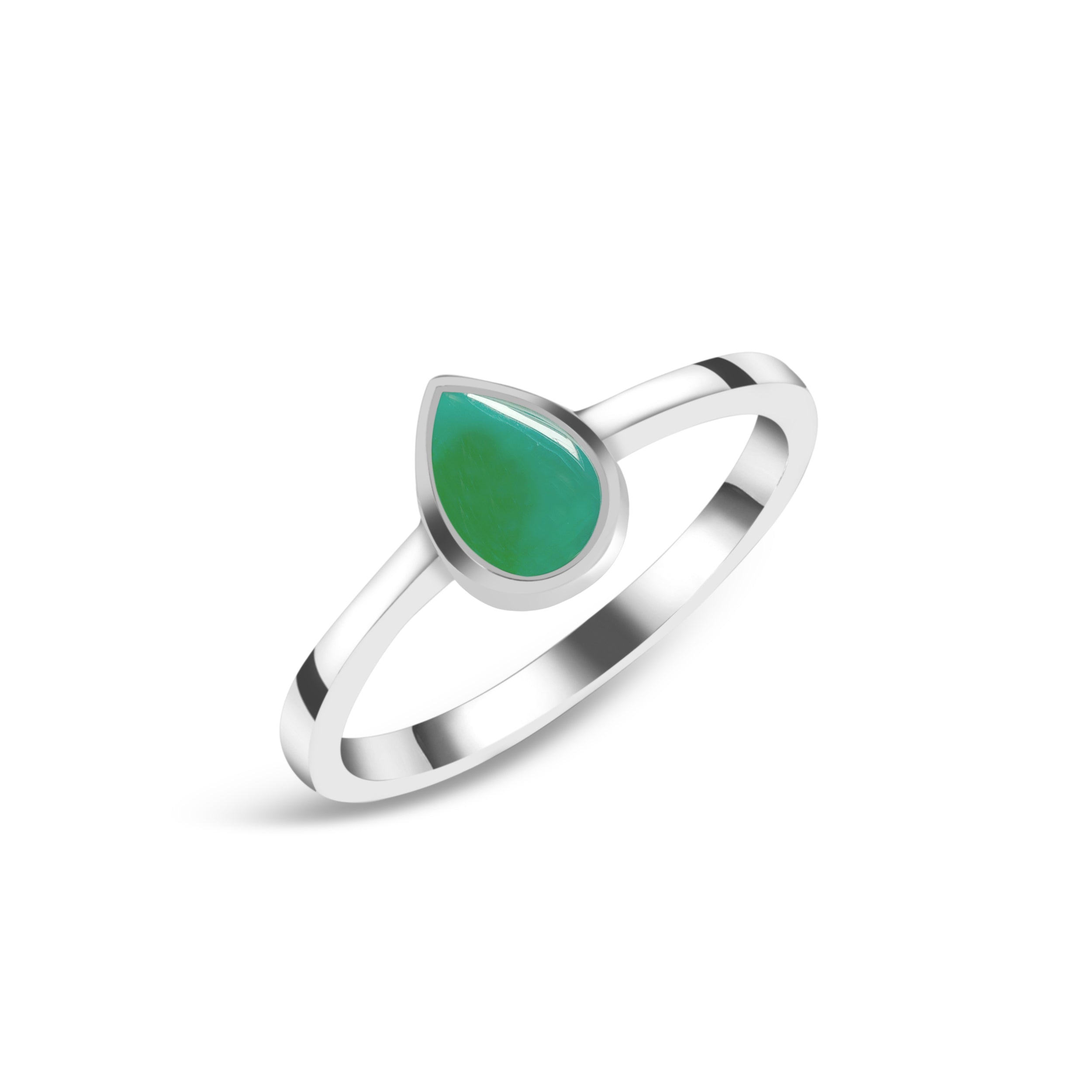 Green Onyx Ring-(GRO-SR-2835.)