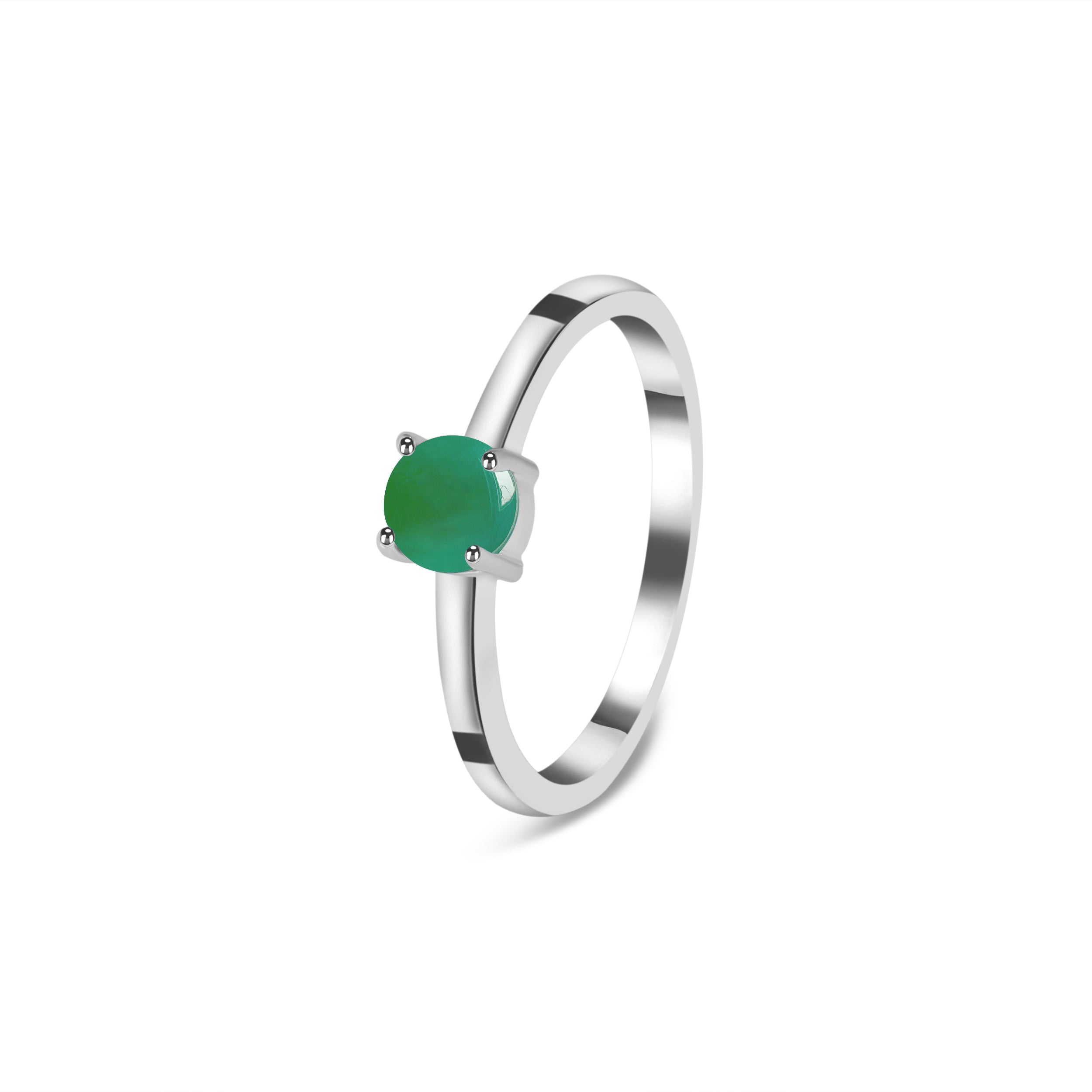 Green Onyx Ring-(GRO-SR-3030.)