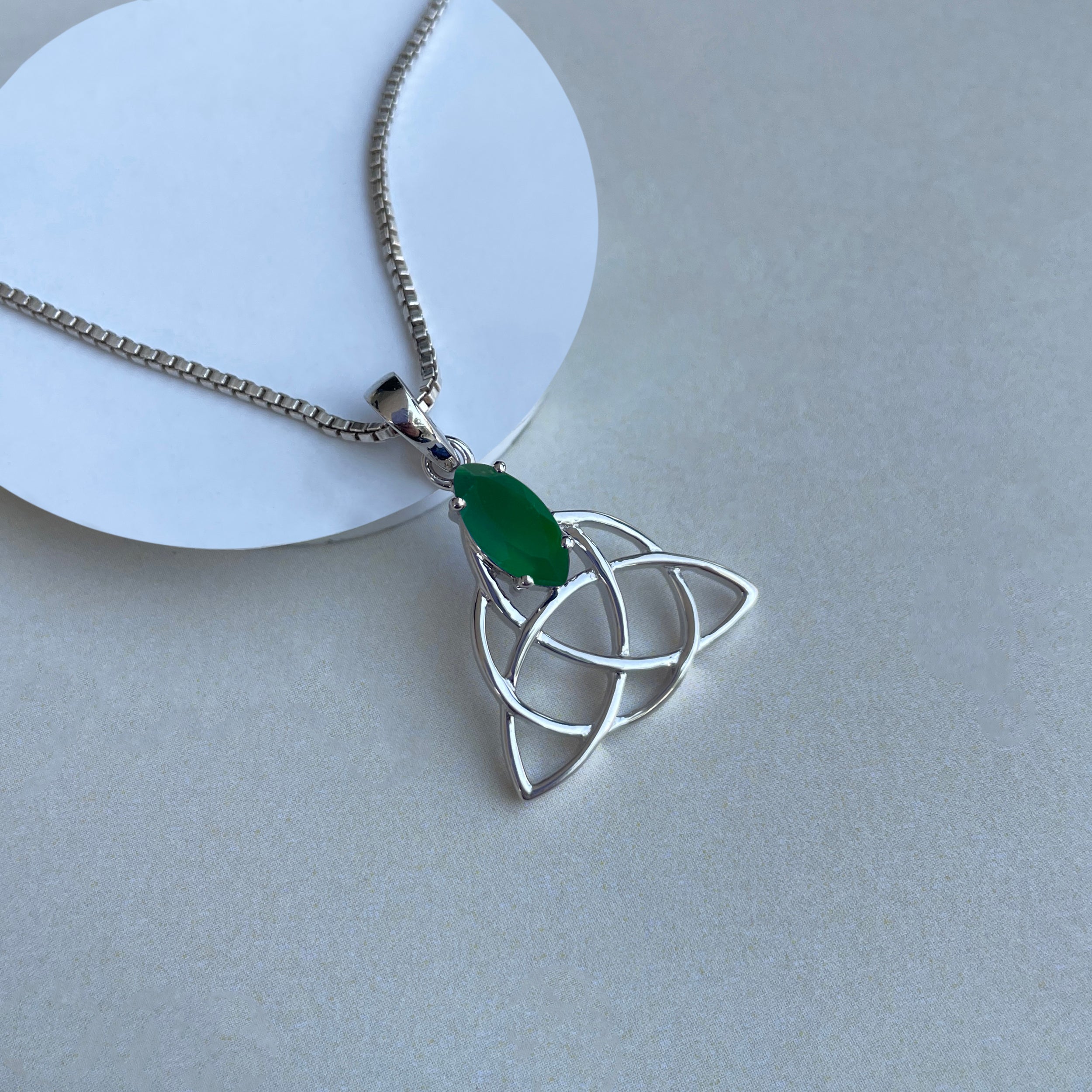 Green Onyx Pendant-(GRO-SN-161.)