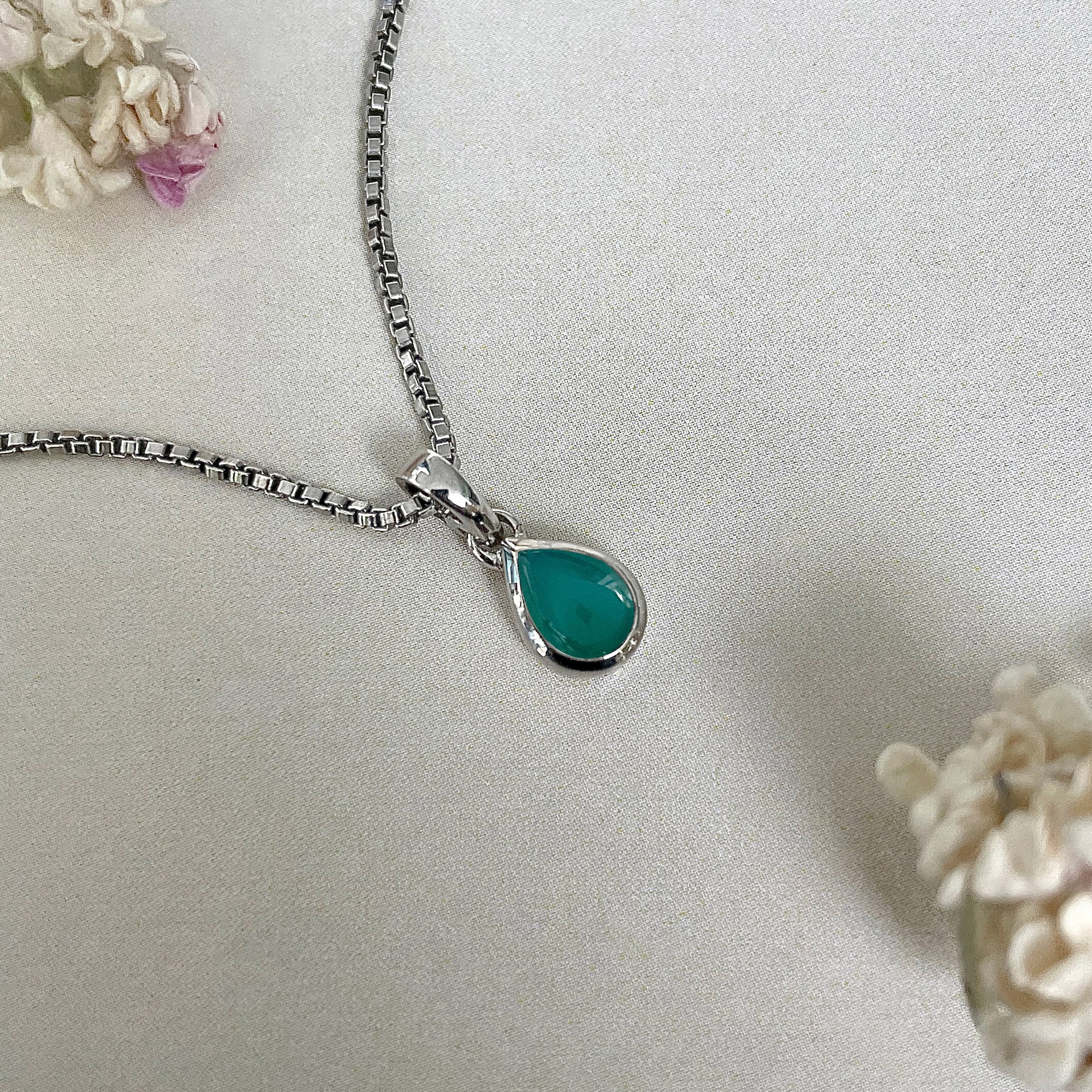 Green Onyx Pendant-(GRO-SP-941.)