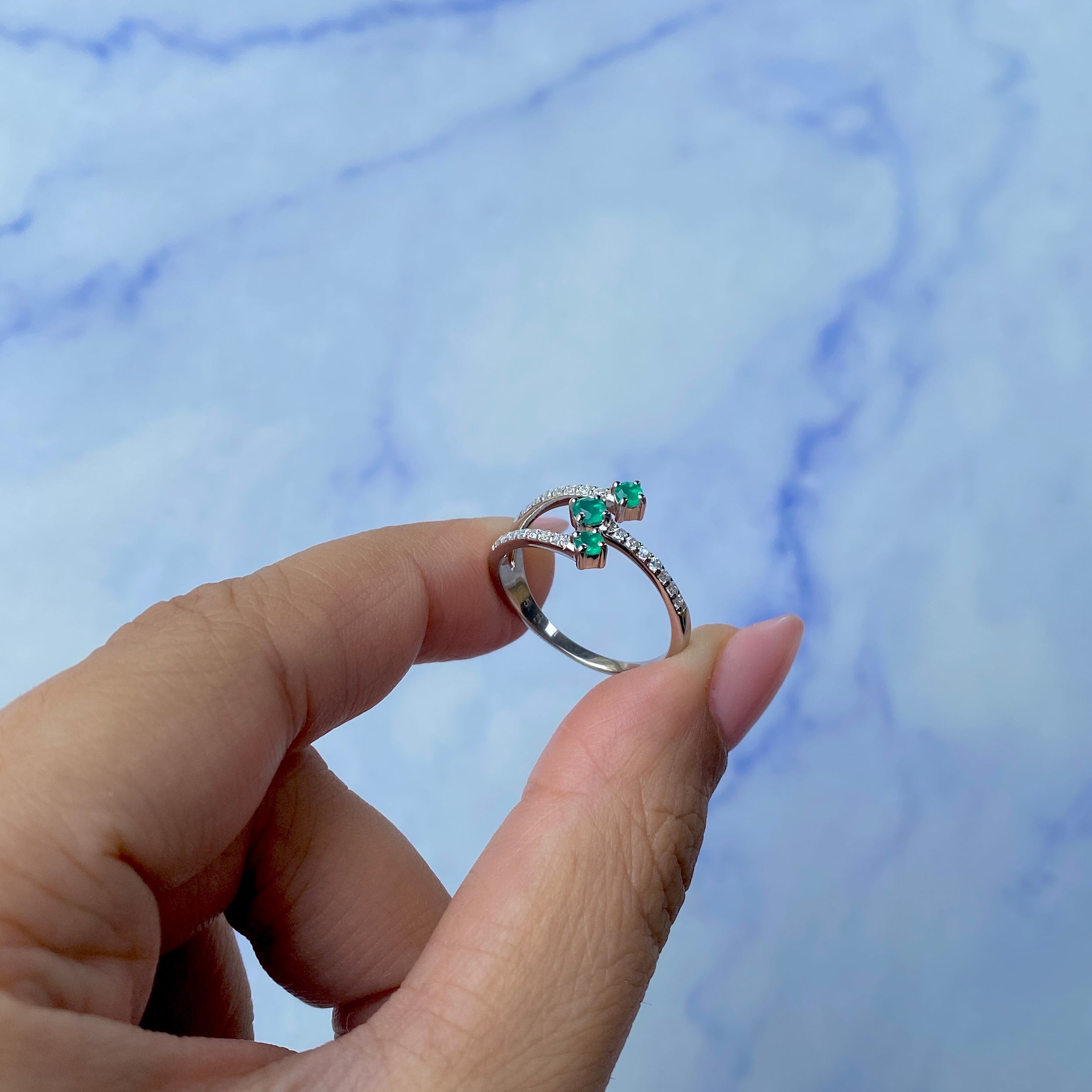 Green Onyx Ring-(GRO-SR-2520.)