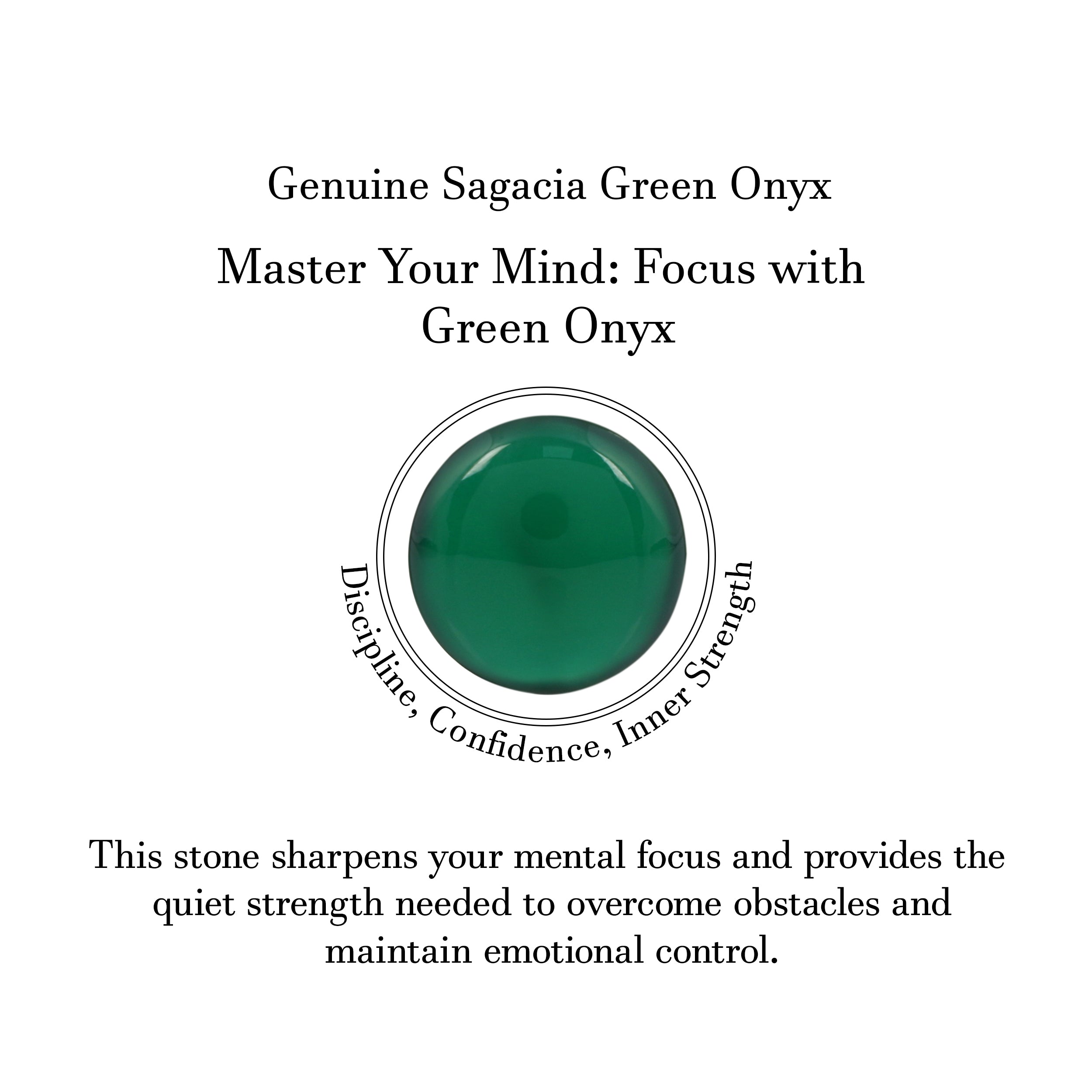Green Onyx Adjustable Ring-(GRO-R-2.)