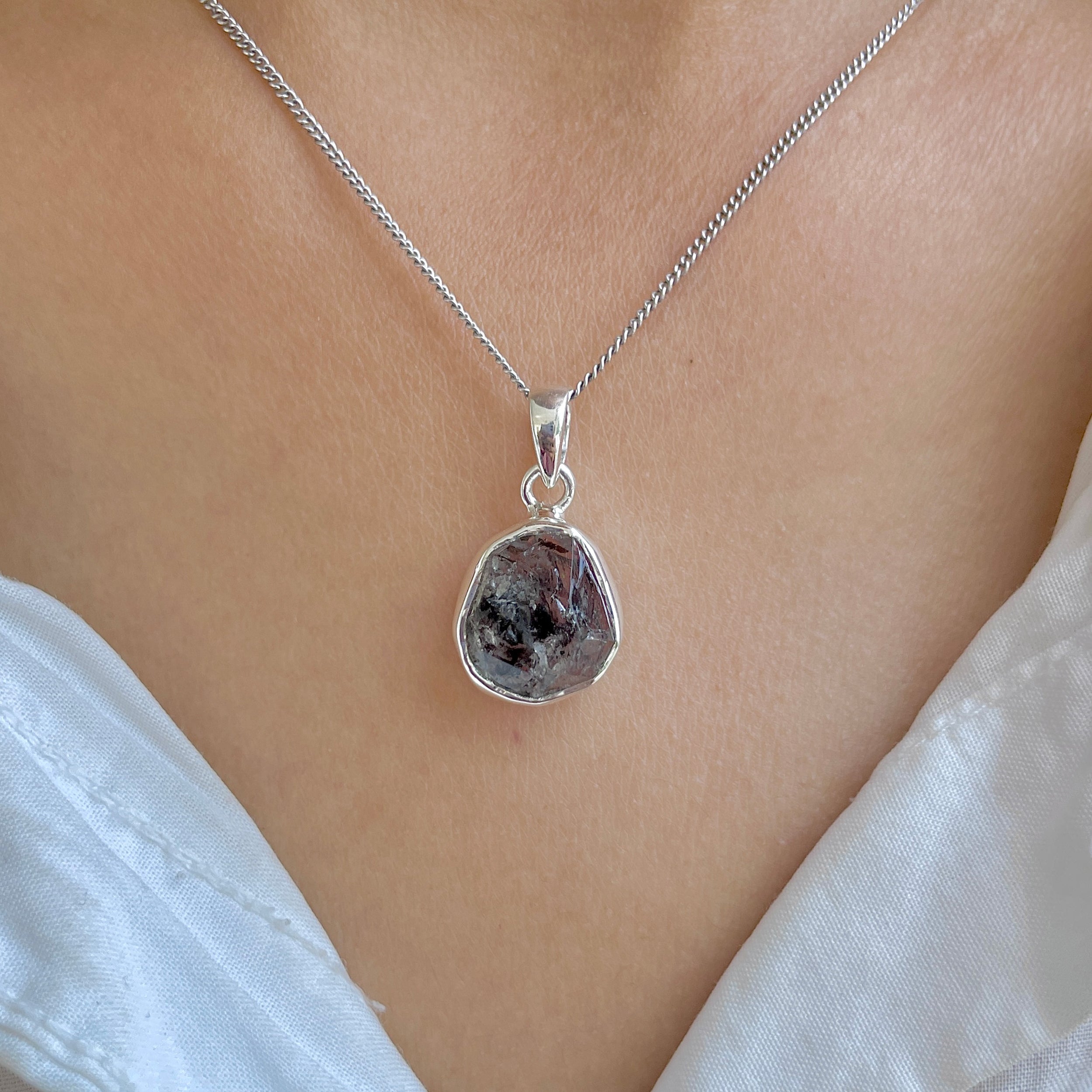 Herkimer Diamond Pendant-(HKD-P-25.)