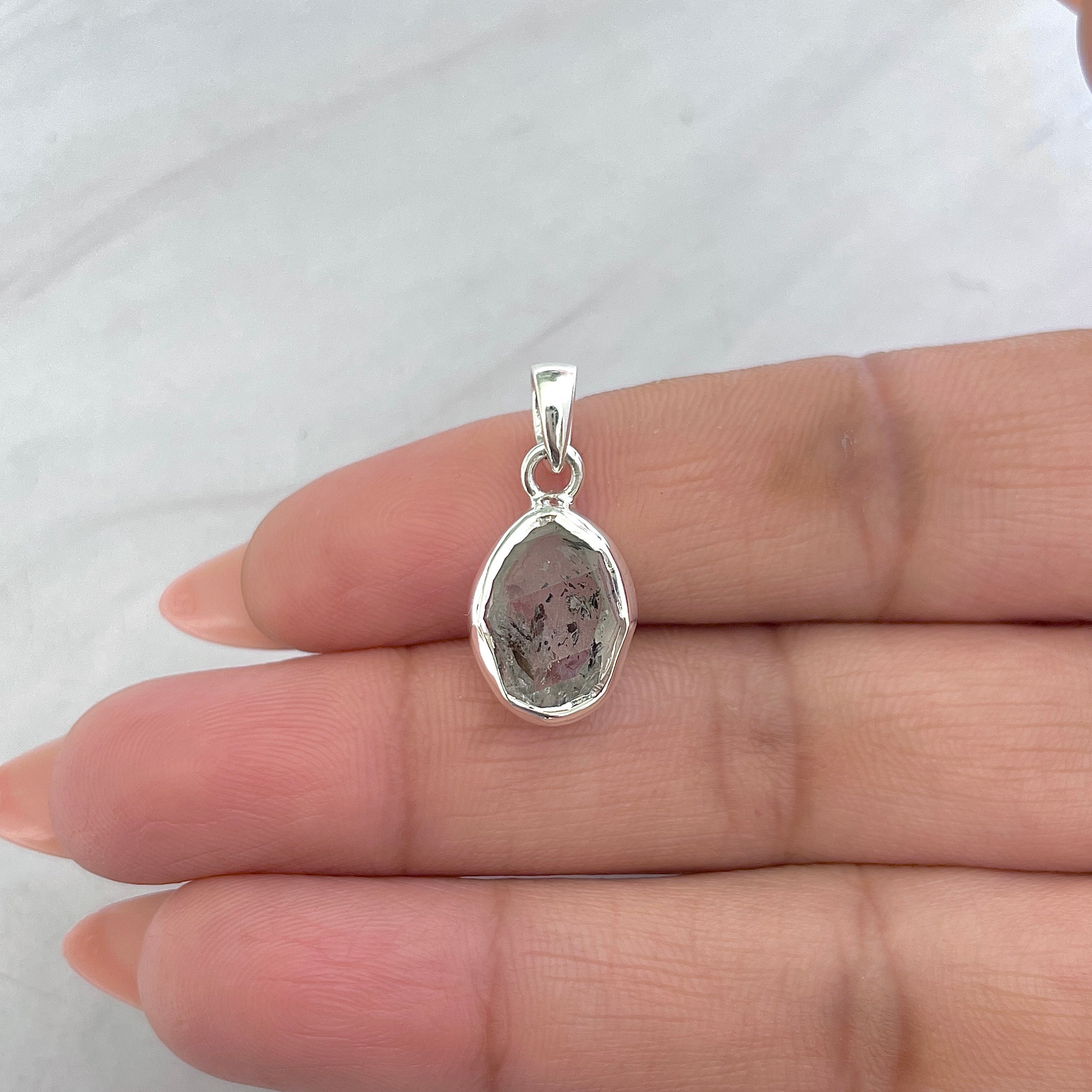 Herkimer Diamond Pendant-(HKD-P-26.)