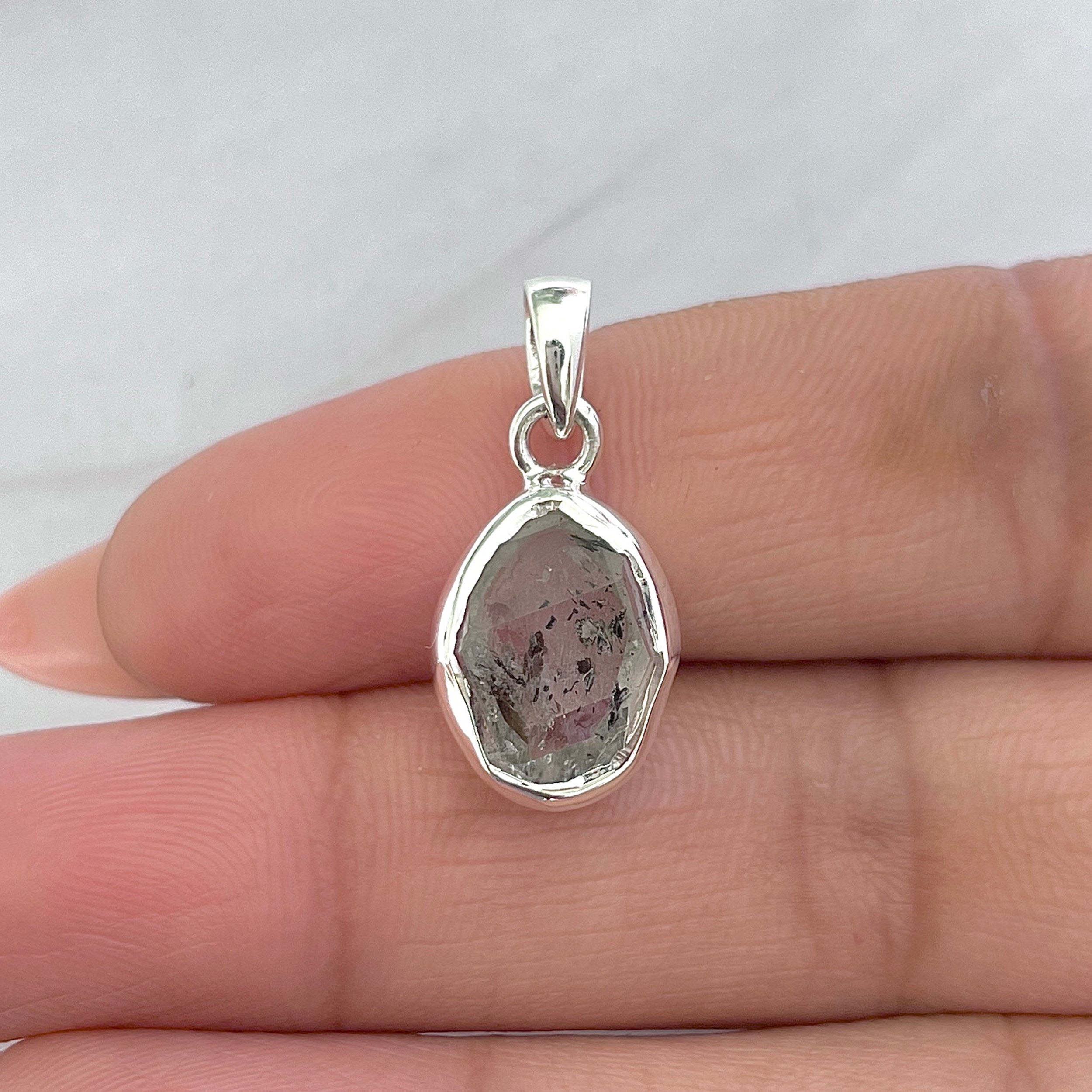 Herkimer Diamond Pendant-(HKD-P-26.)