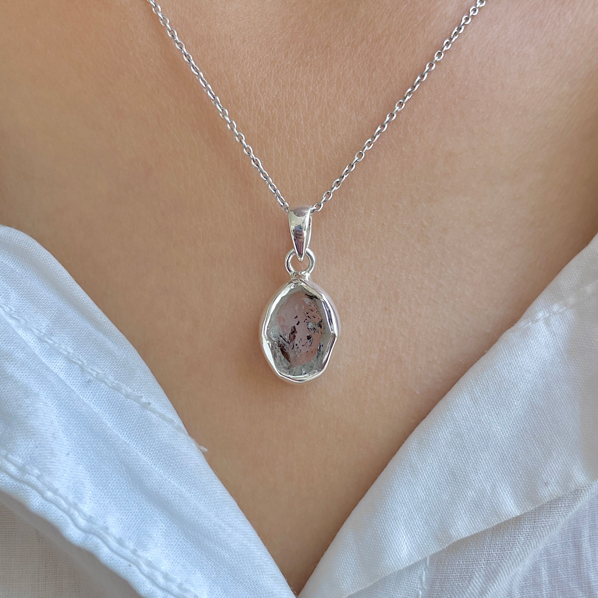 Herkimer Diamond Pendant-(HKD-P-26.)