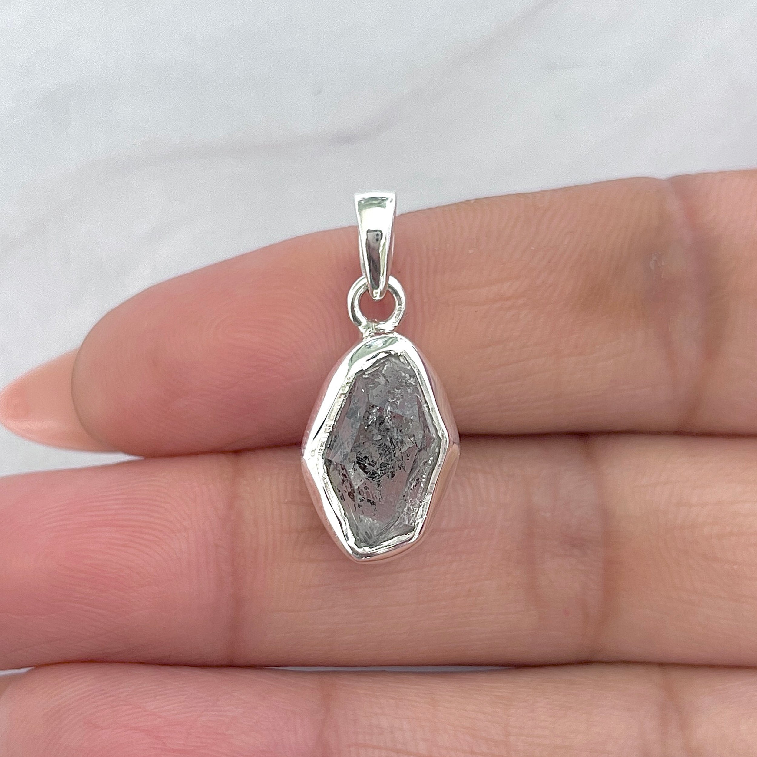 Herkimer Diamond Pendant-(HKD-P-27.)
