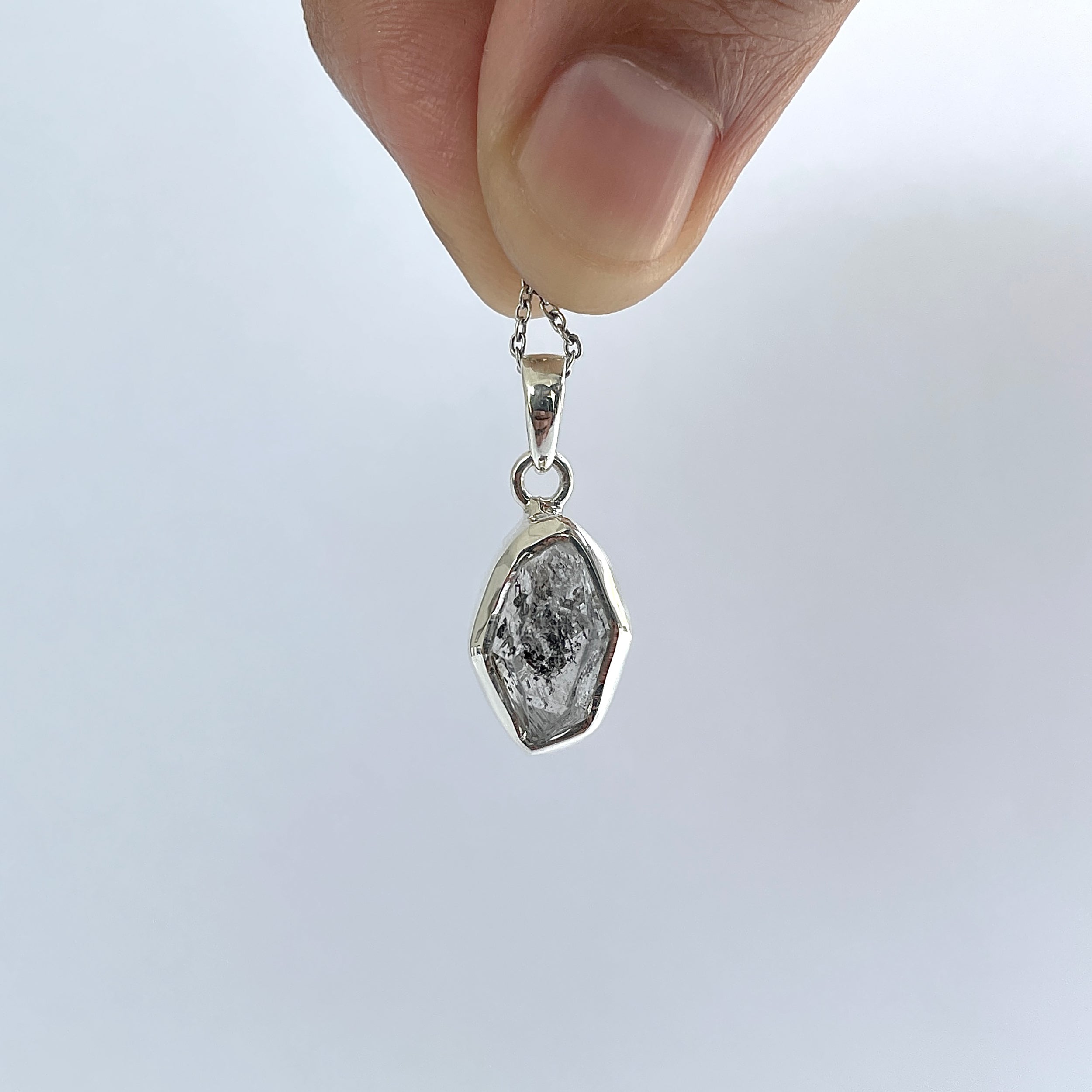 Herkimer Diamond Pendant-(HKD-P-27.)
