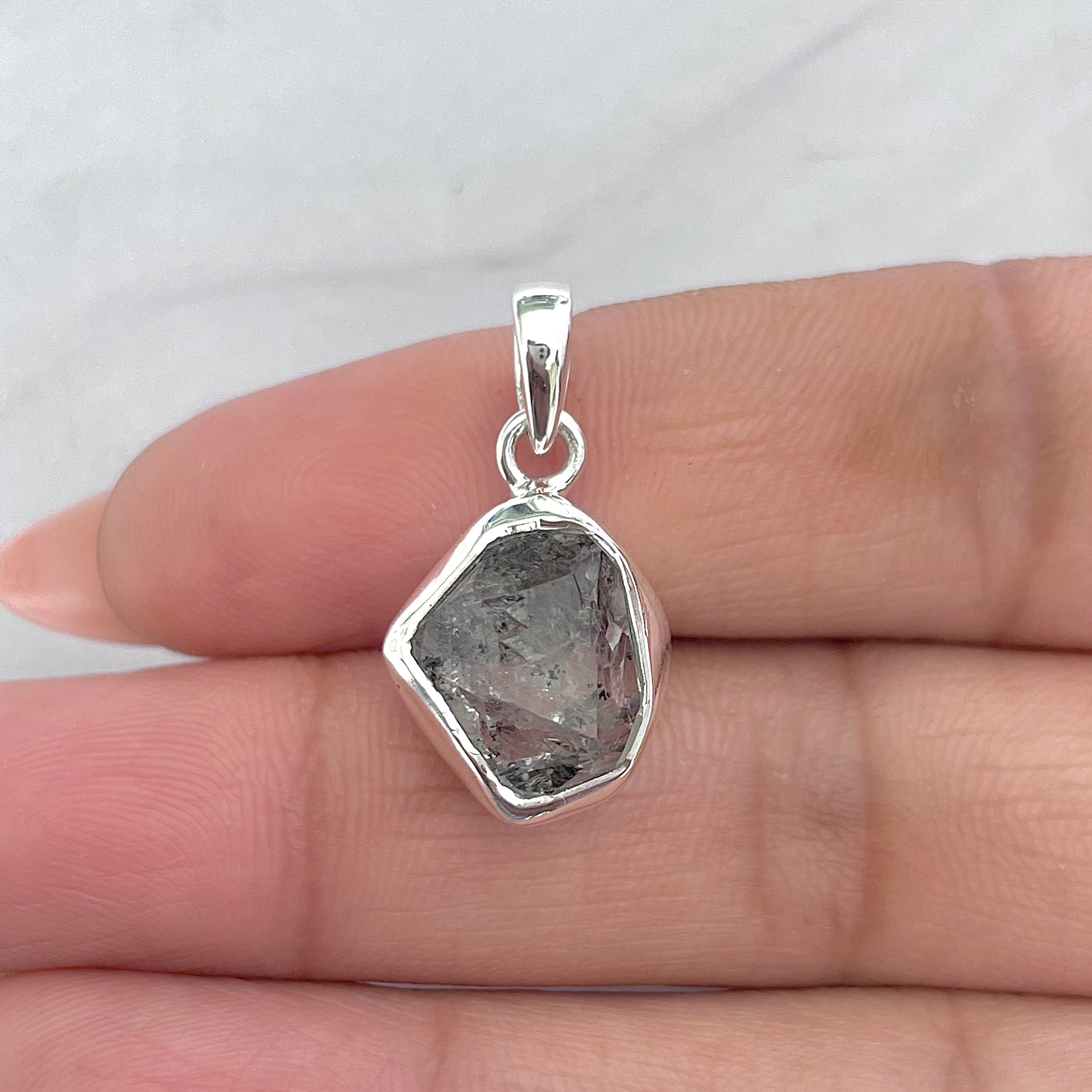 Herkimer Diamond Pendant-(HKD-P-28.)