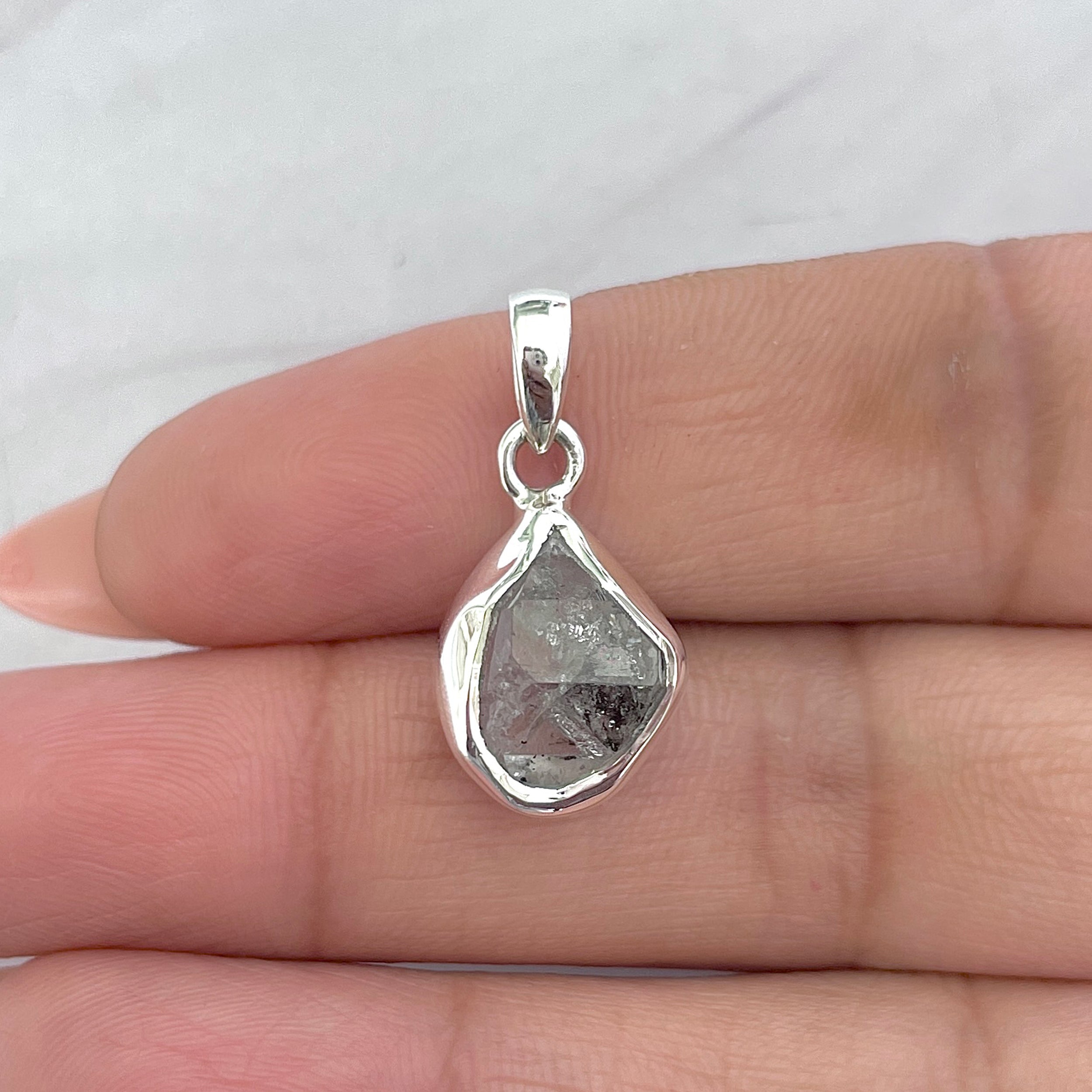 Herkimer Diamond Pendant-(HKD-P-29.)