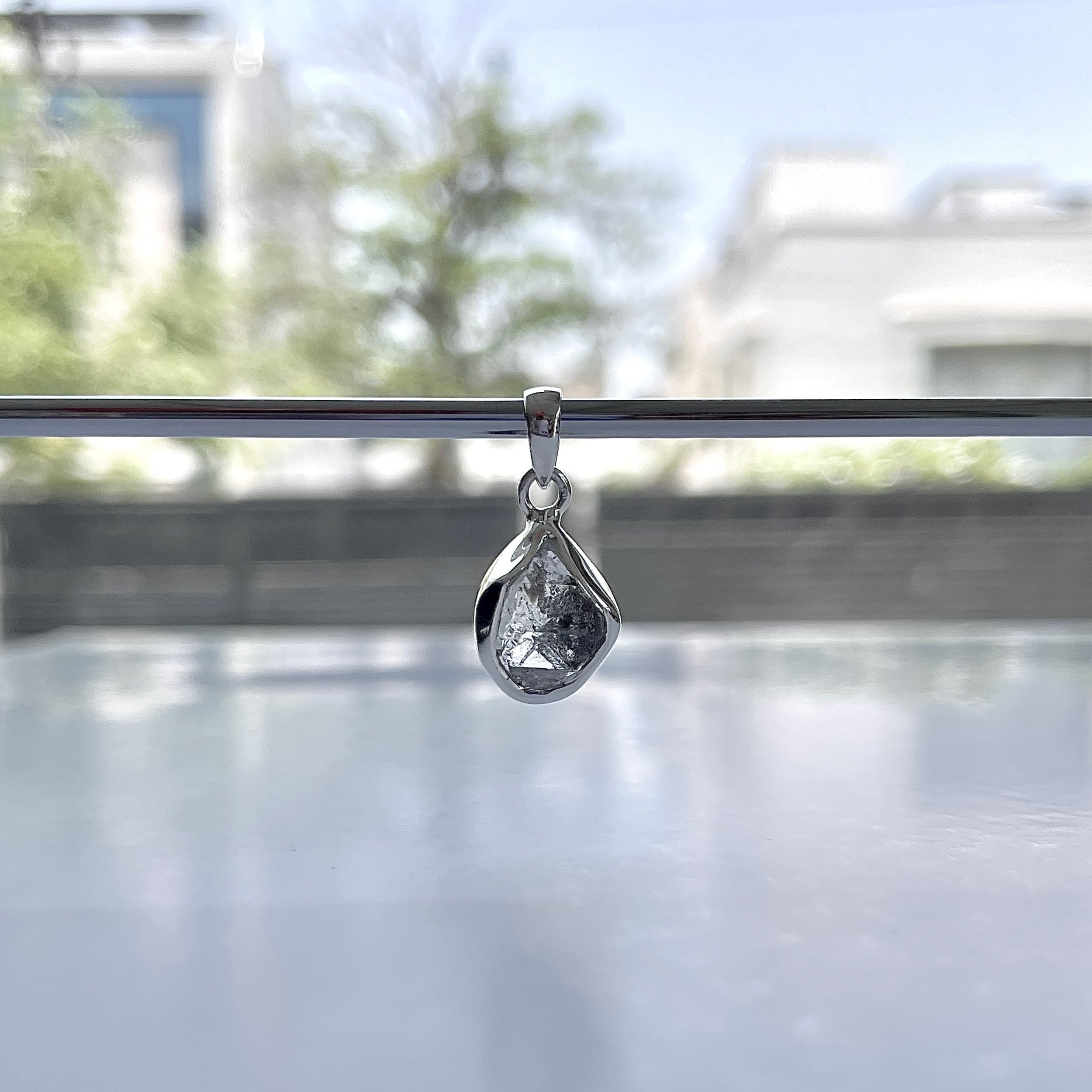 Herkimer Diamond Pendant-(HKD-P-29.)