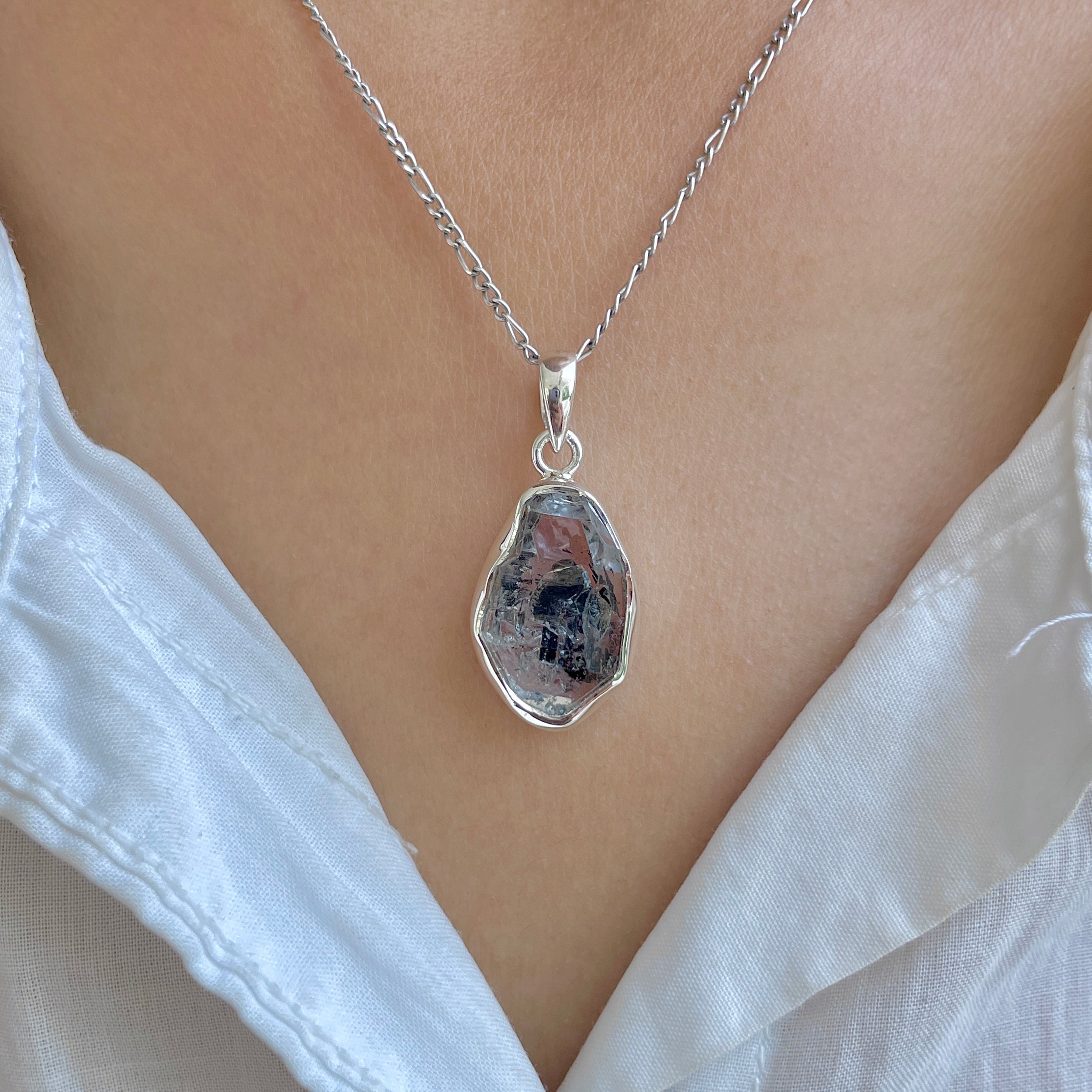 Herkimer Diamond Pendant-(HKD-P-30.)